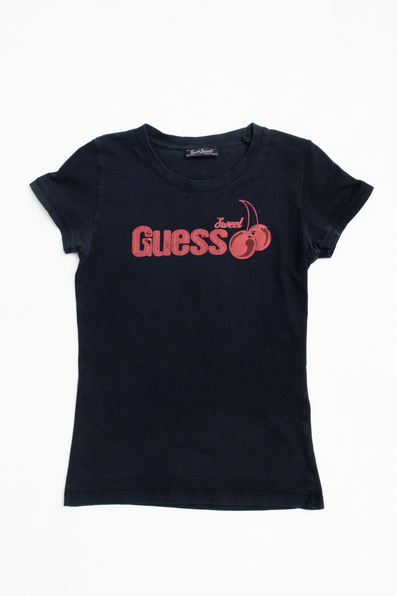 #65 Guess Cherry Tee | Fast and Furious | Size 8