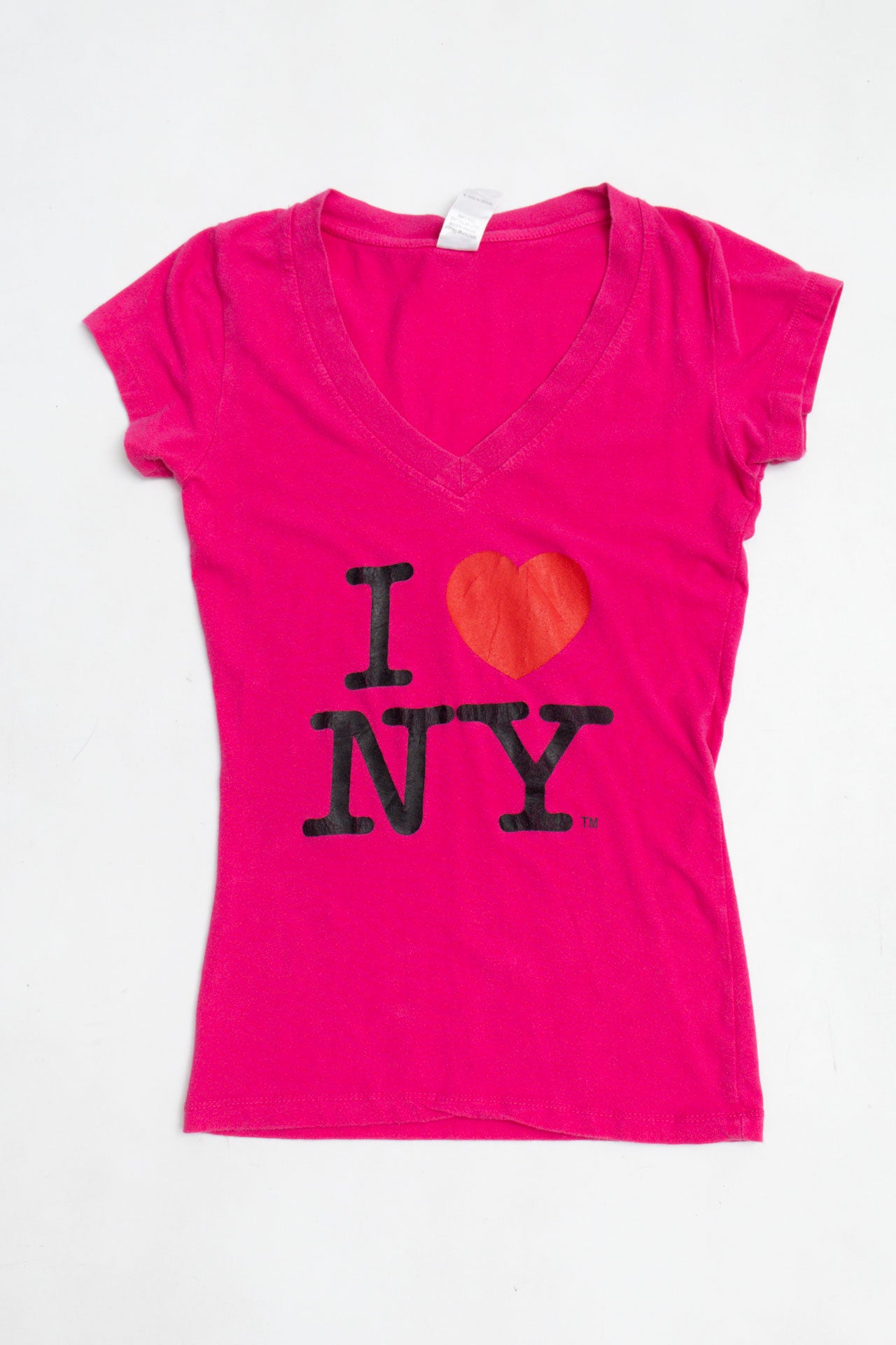 #66 I Heart NY Pink Shirt | Fast and Furious | Size 8/10