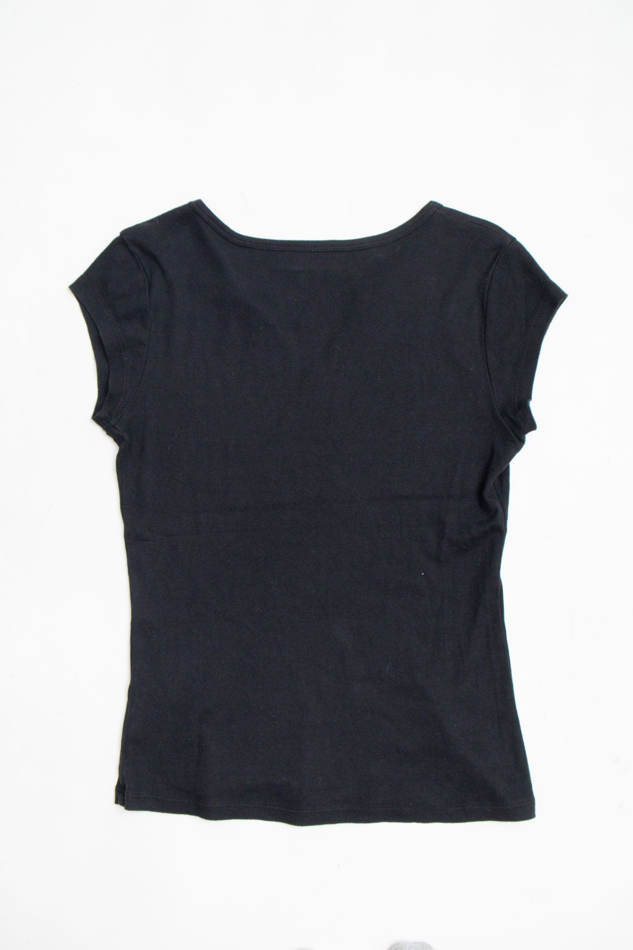 #70 DKNY Jeans Black Tee | Fas and Furious | Size 10