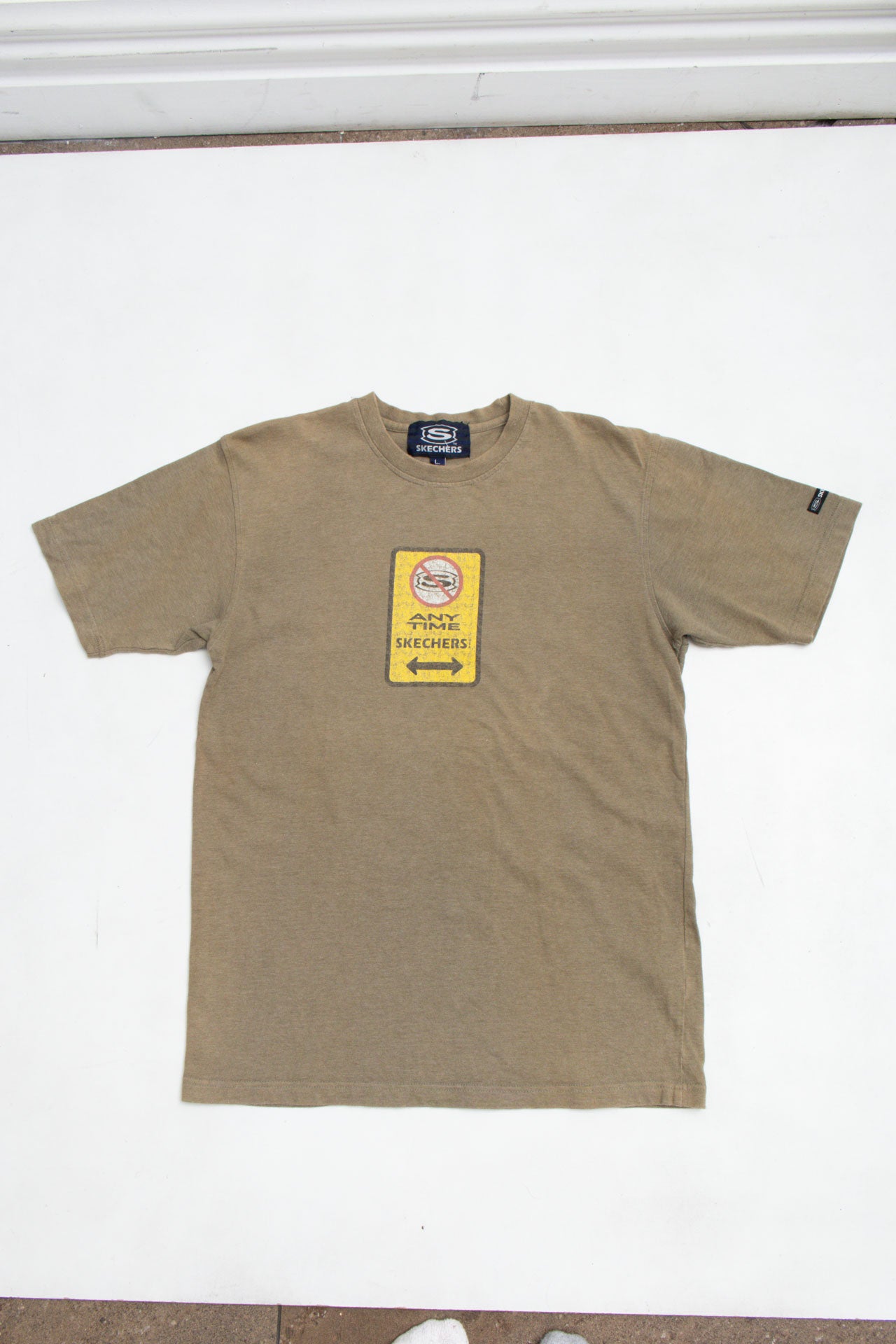 #72 Sketchers Khaki Tee | Fast and Furious | Size 12