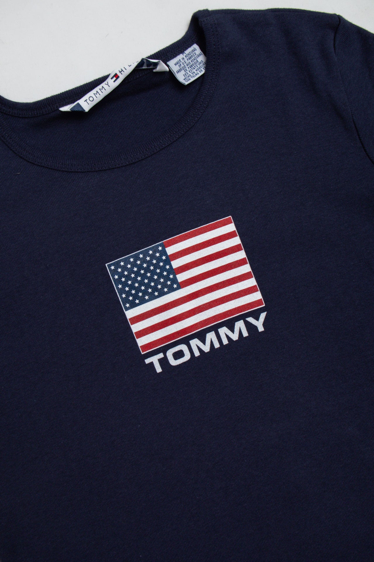 #75 Tommy Hilfiger Navy Tee | Fast and Furious | Size 10/12