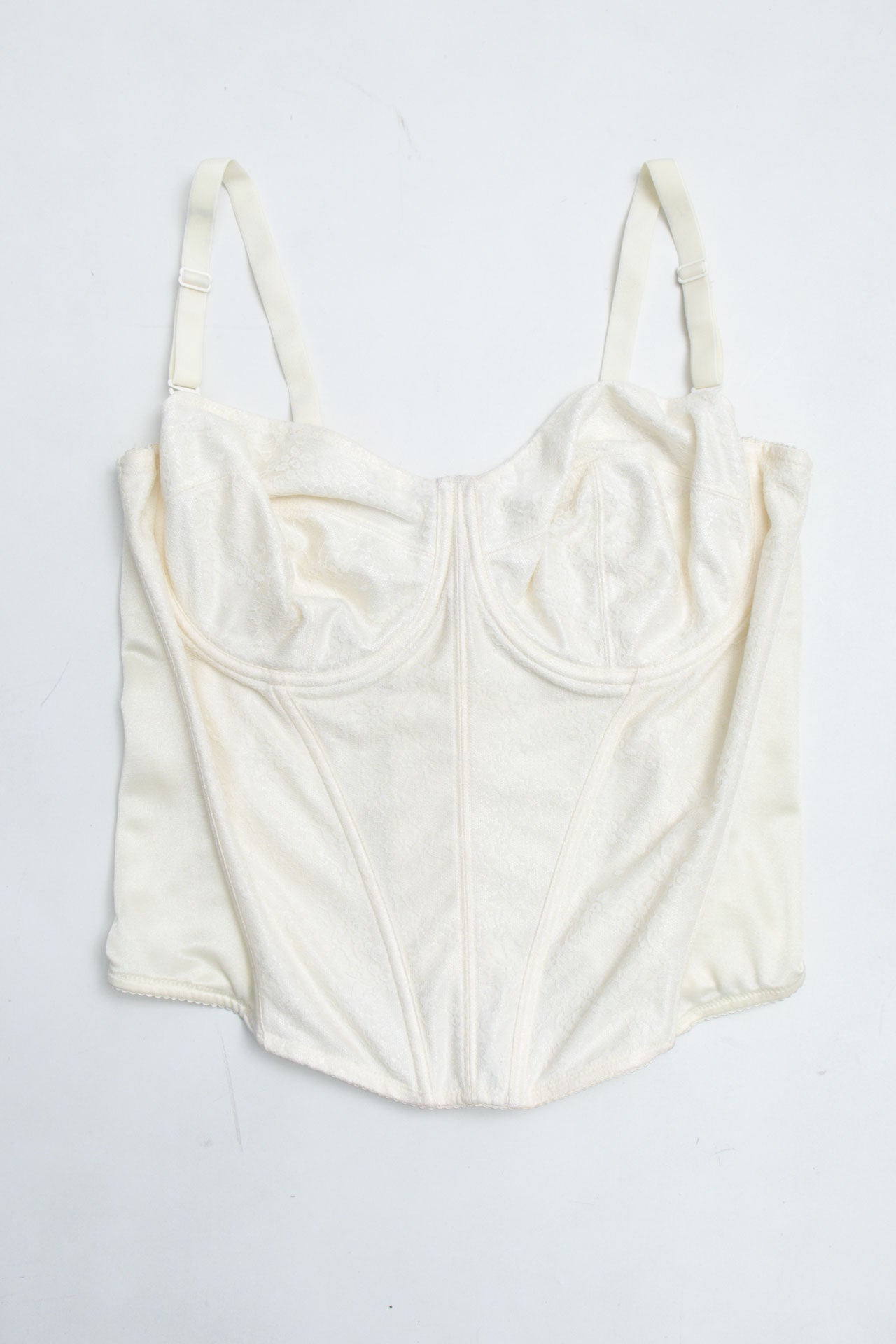 #19 Cream Lace Corset | Short n Sweet | Size 12/14