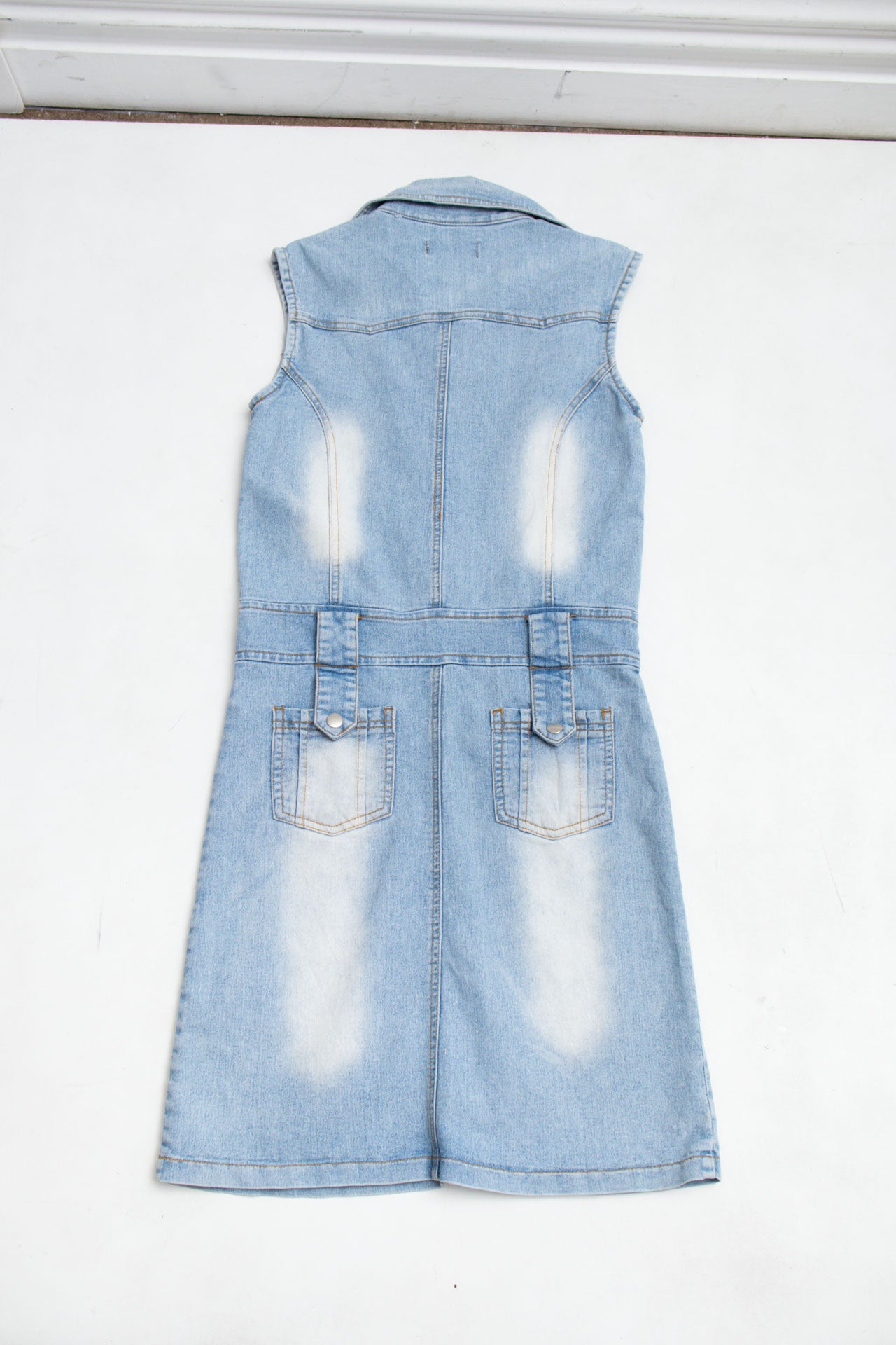 #80 Tulipe Denim Dress | Fast and Furious | Size 6/8