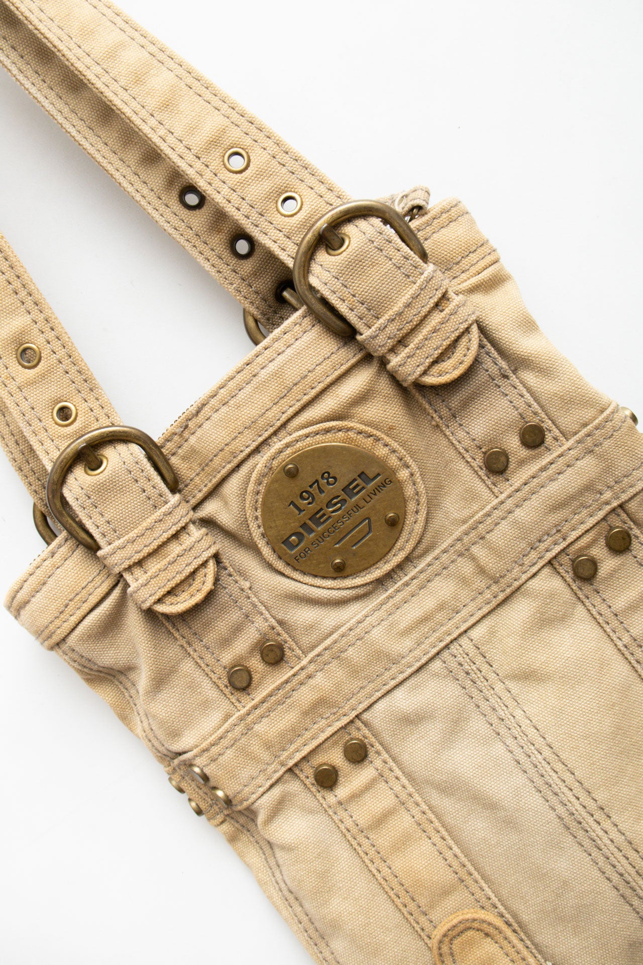 #82 Disel Canvas Shoulder Bag | Fast and Furious