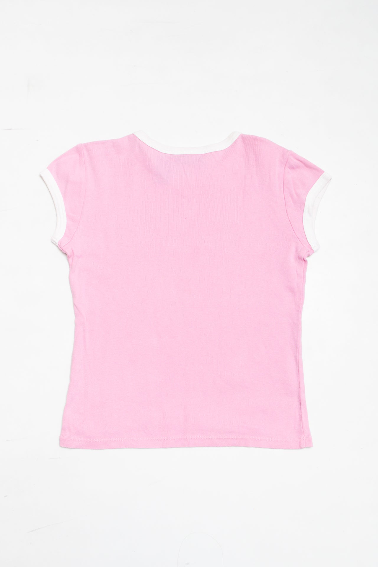 #66 DKNY cotton pink baby tee | c. 162 | size 8