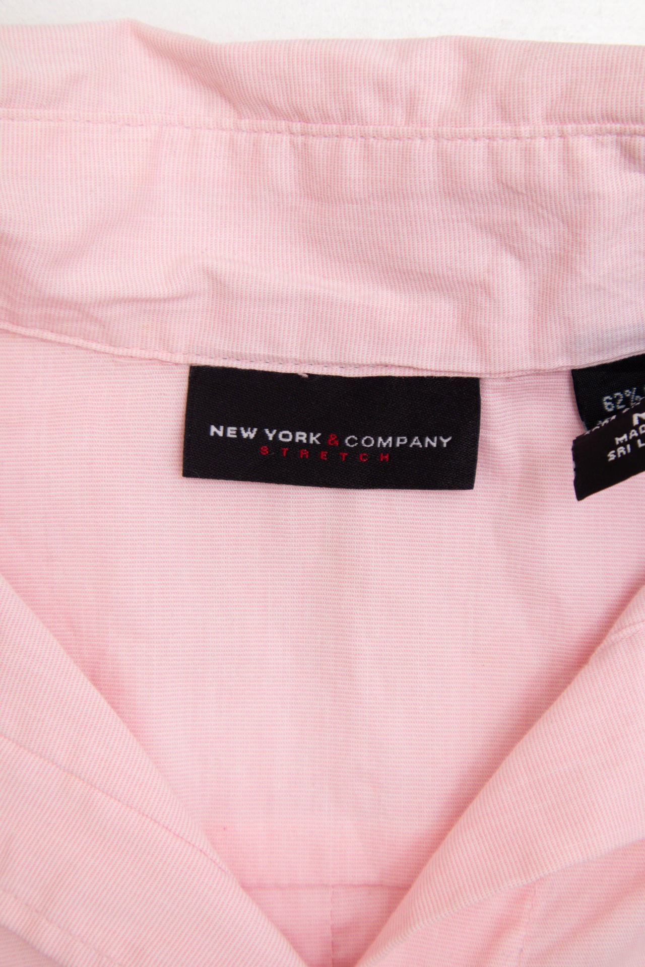 #68 New York & Company cotton blend button up | c. 162 | size 10