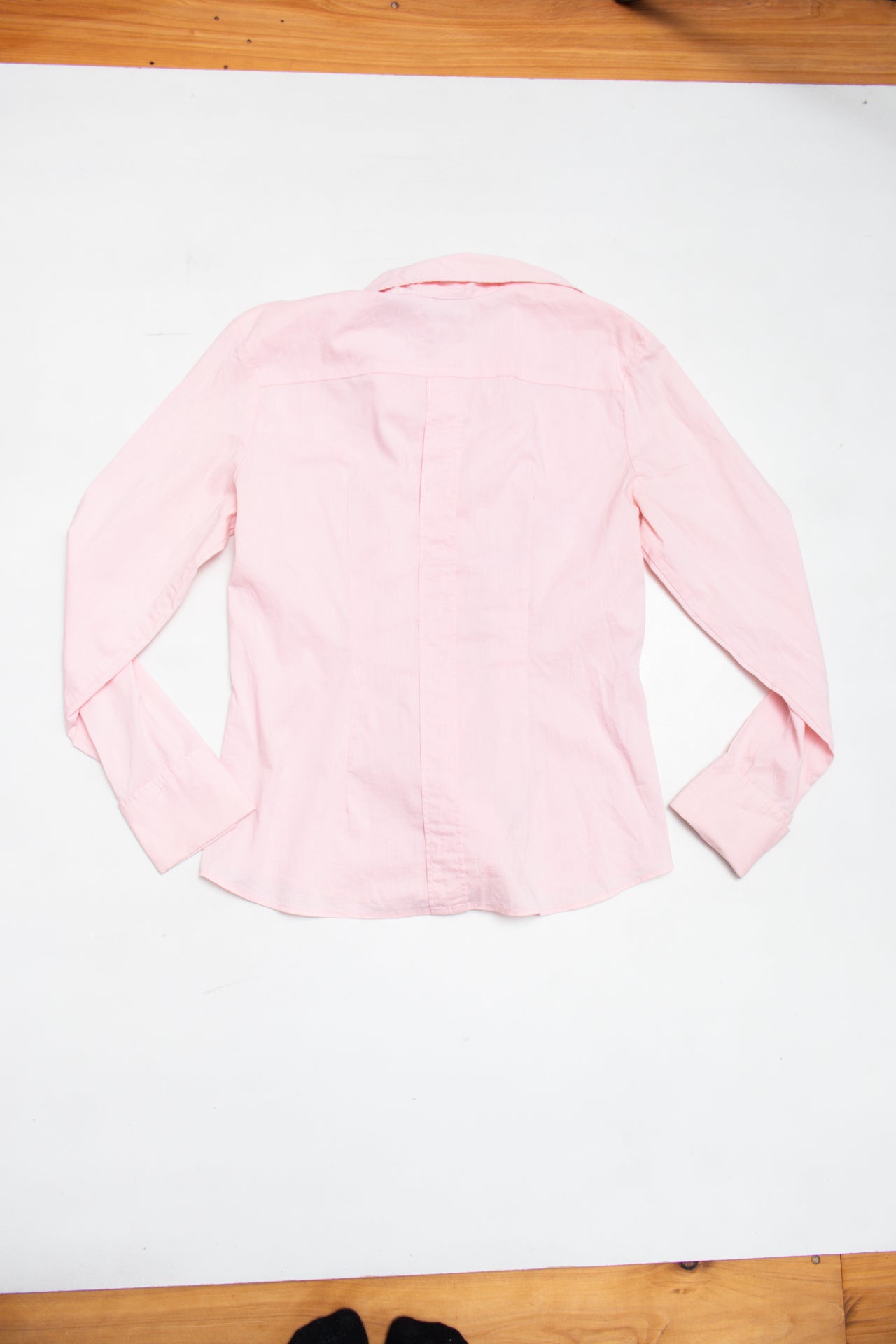#68 New York & Company cotton blend button up | c. 162 | size 10