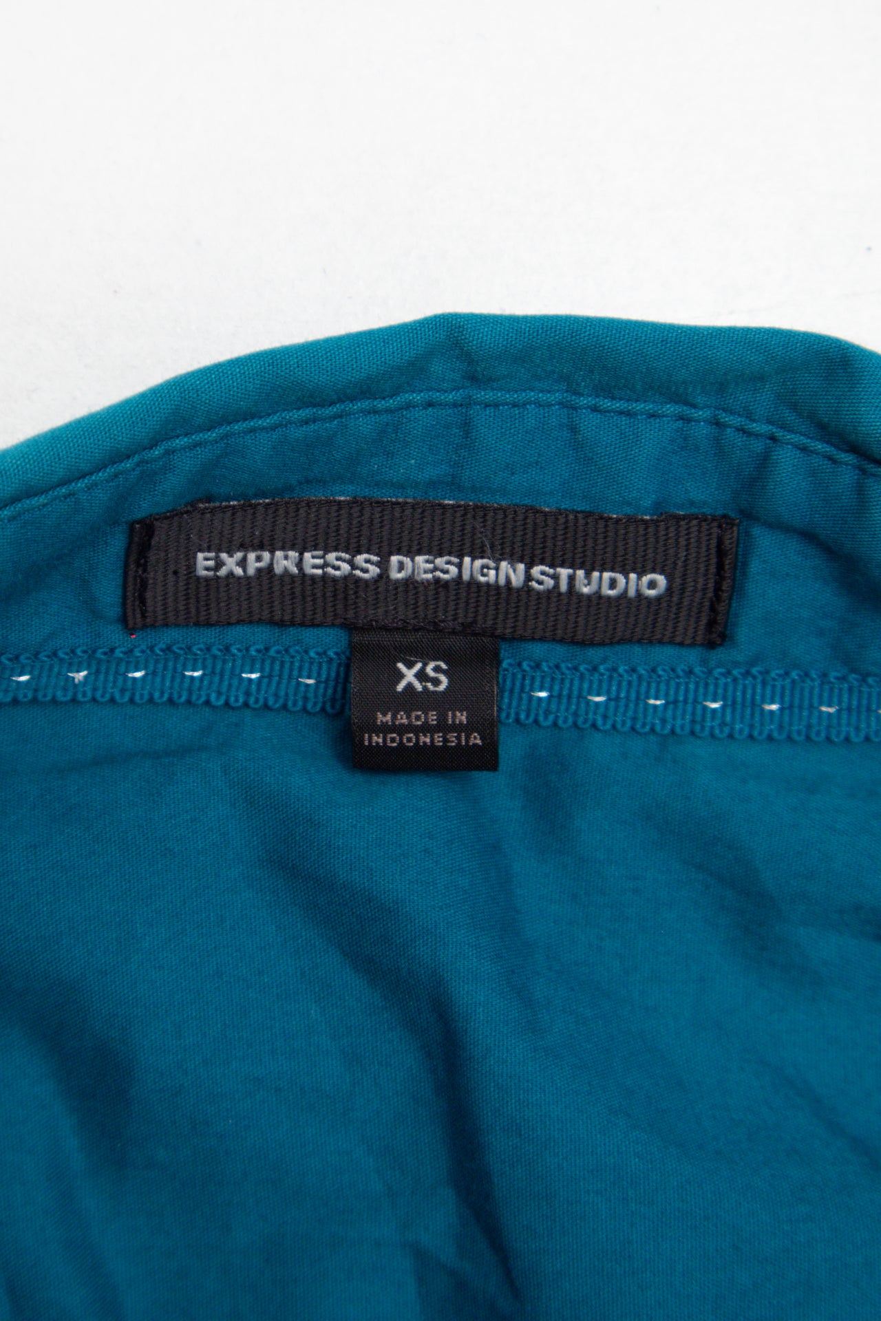 #91 Express Design Studio teal button up | c. 162 | size 6/8