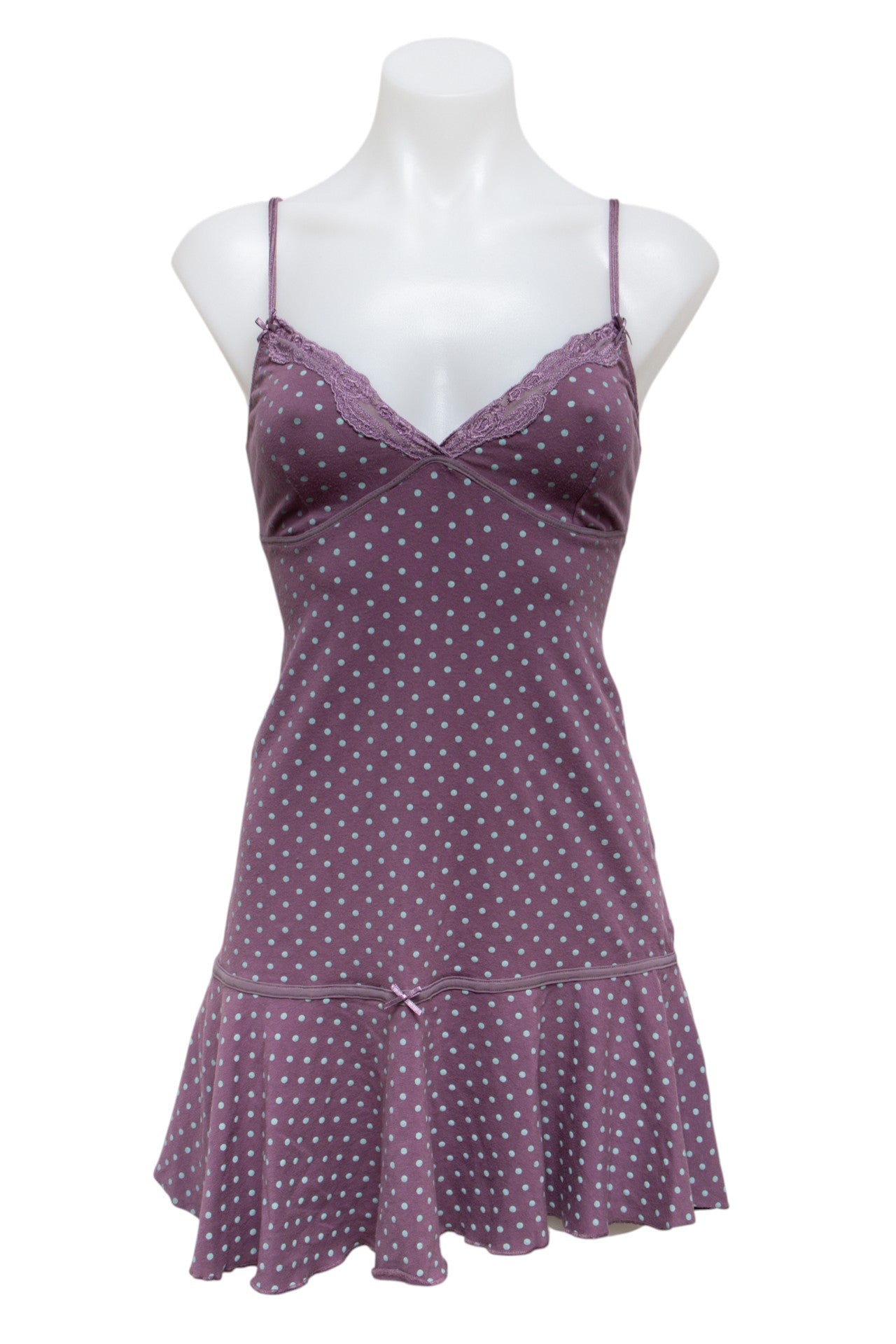 #90 Etam Purple Mini Dress| c. 181 | Size 8