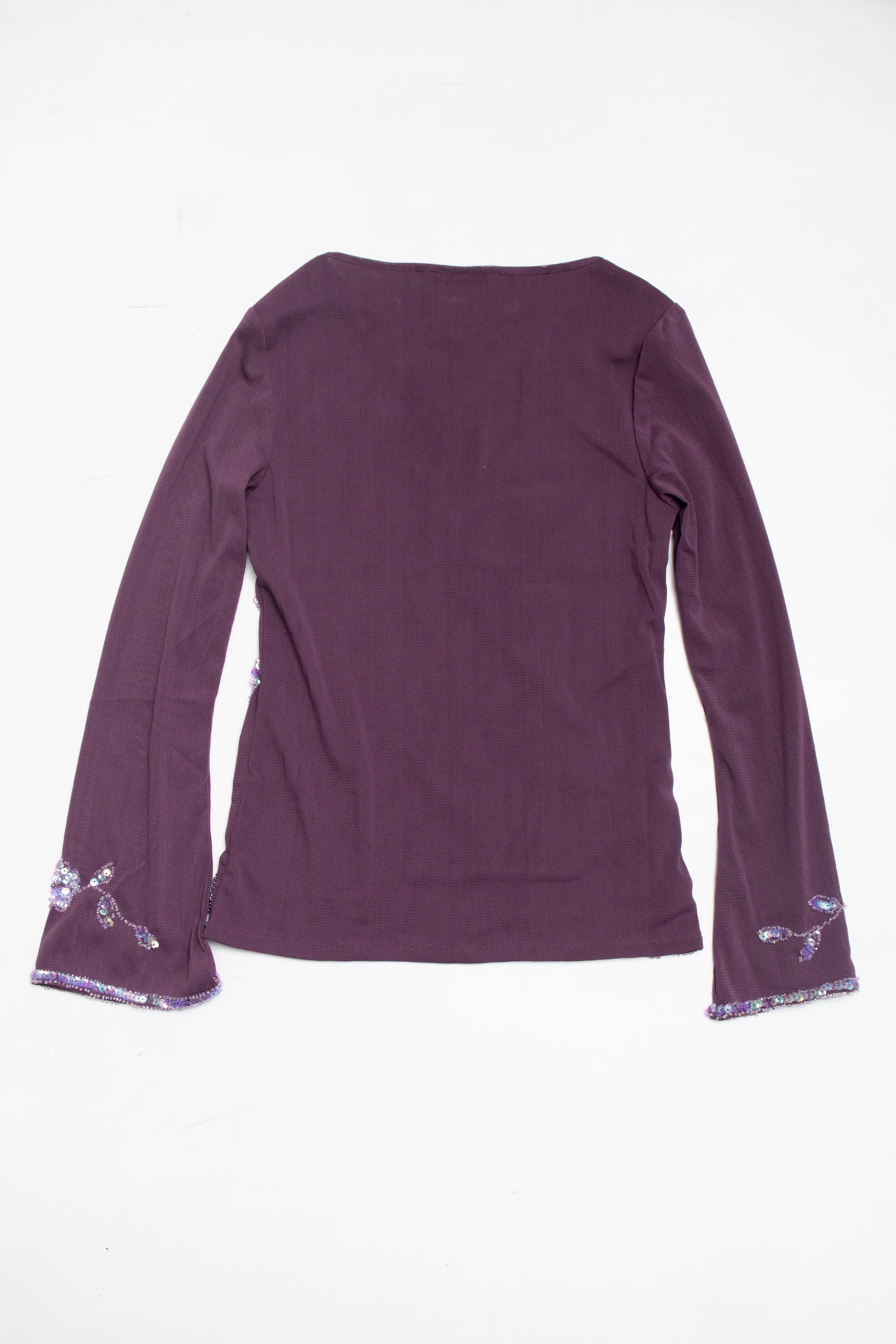 #97 Parisian sequinned mesh top | c. 162 | size 8