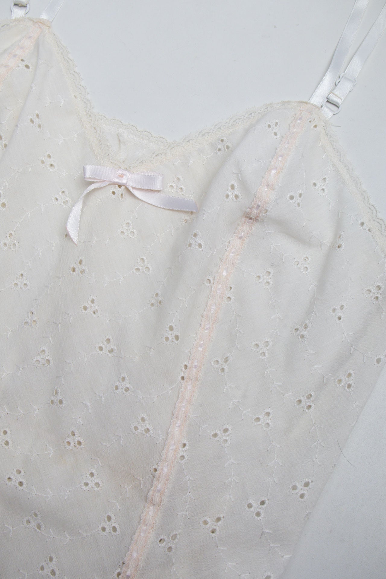 #74 VS White Eyelet Bodysuit | Short n Sweet | Size 10