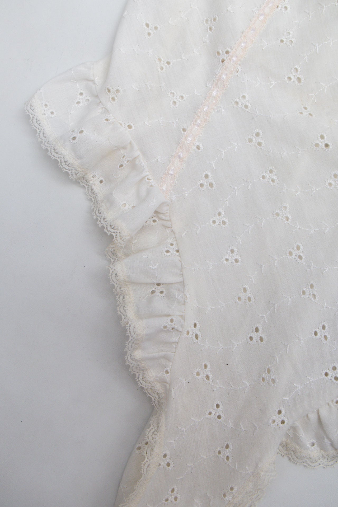 #74 VS White Eyelet Bodysuit | Short n Sweet | Size 10