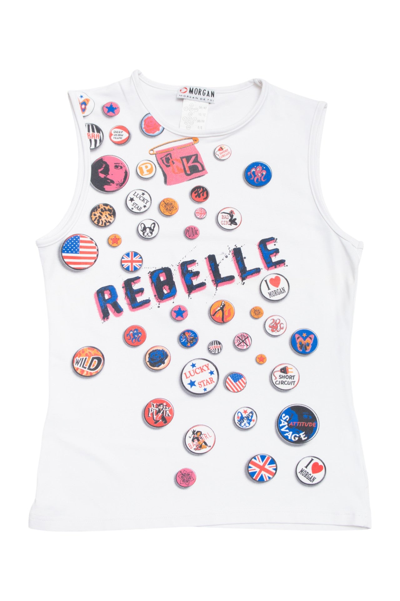 #106 Morgan De Toi Rebelle tank | c. 162 | size 6/8