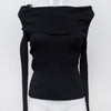 #82 Hooked Up By Iot Jumper Black | c. 192 | Size 8/10