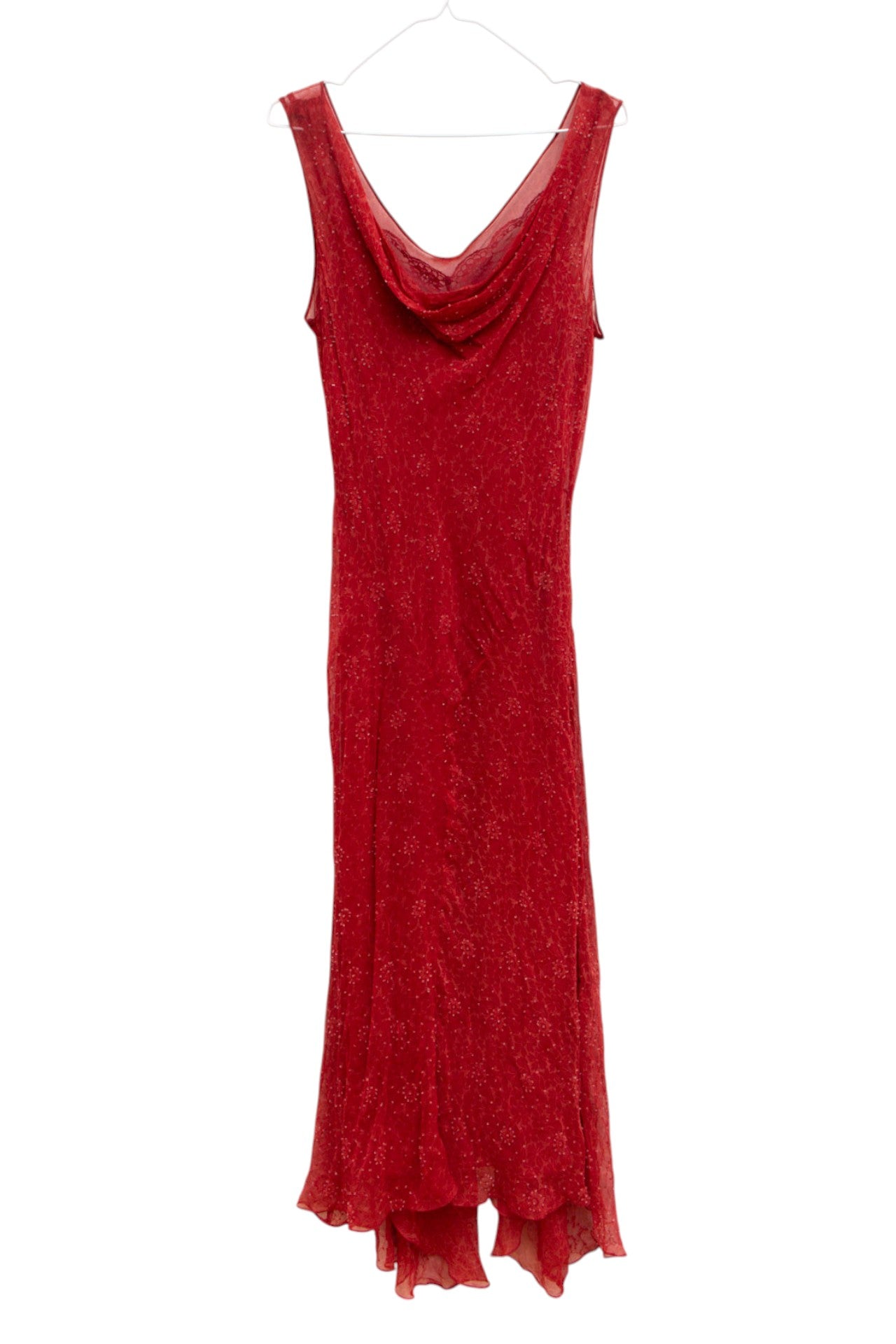 #155 Ice mesh beaded fairy dress | c. 154 | size 12/14