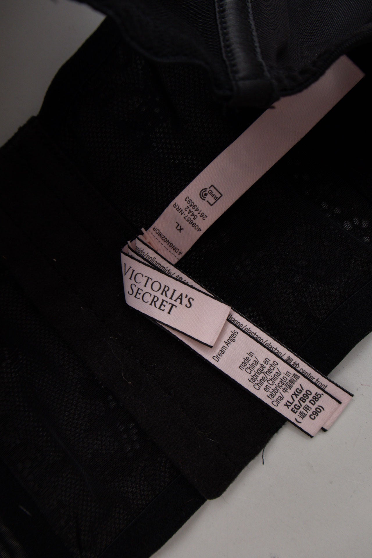 #19 VS Black Lace Corset | C. 149 | Size 12/14
