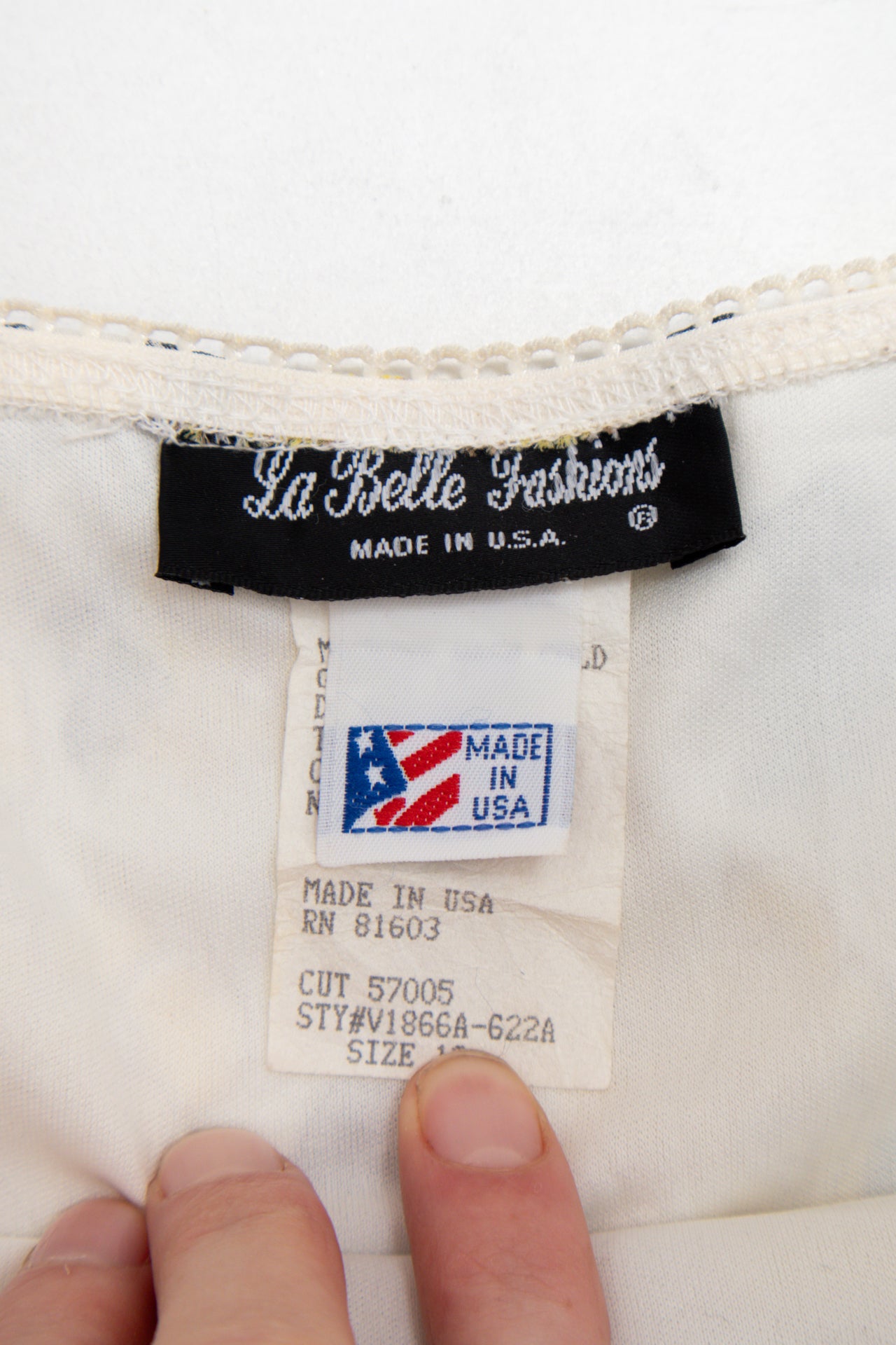 #118 USA made La Belle floral midi skirt | c. 162 | size 8