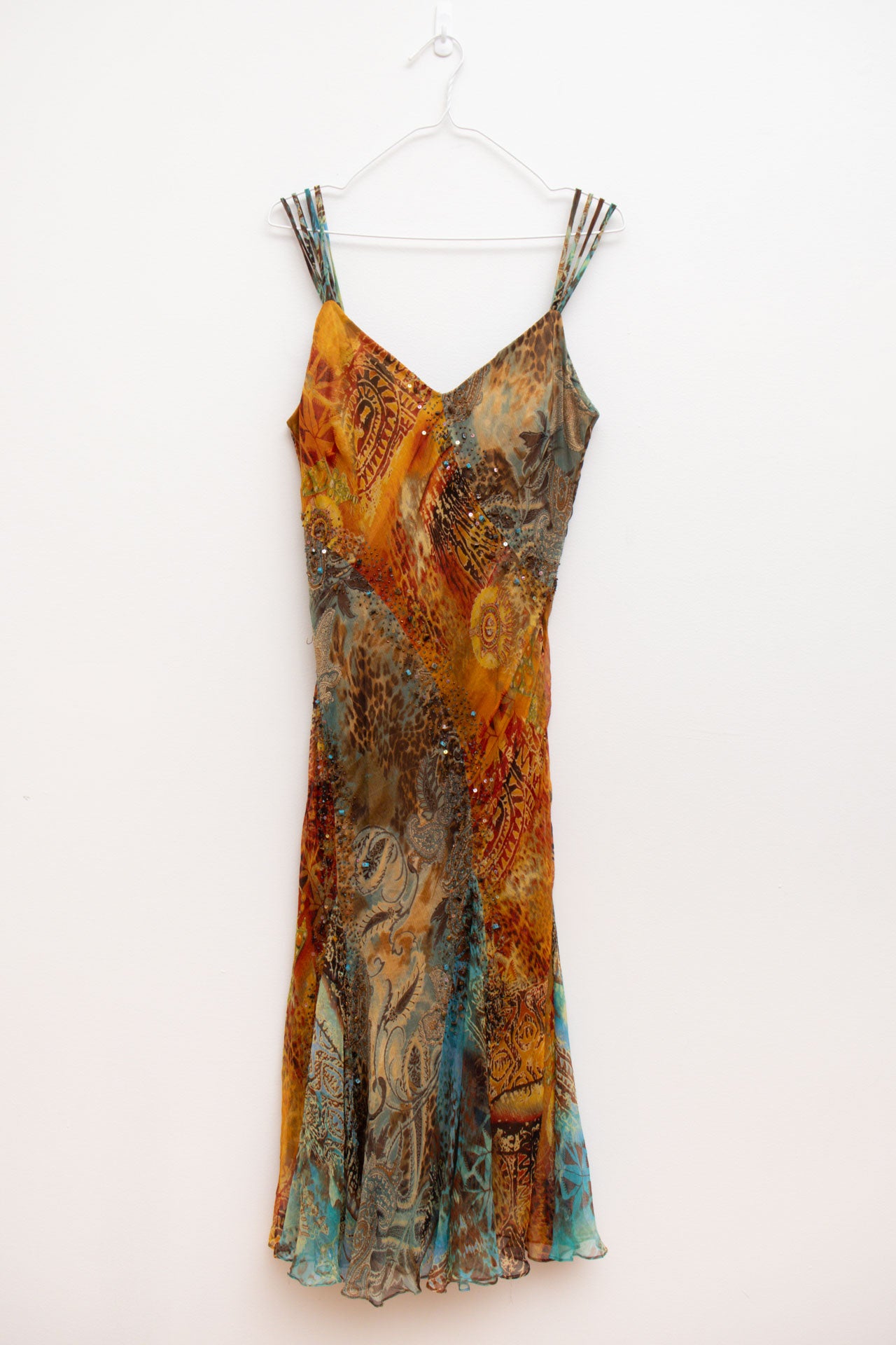 #181 topaz & blue sequin fairy dress | c. 154 | size 12/14