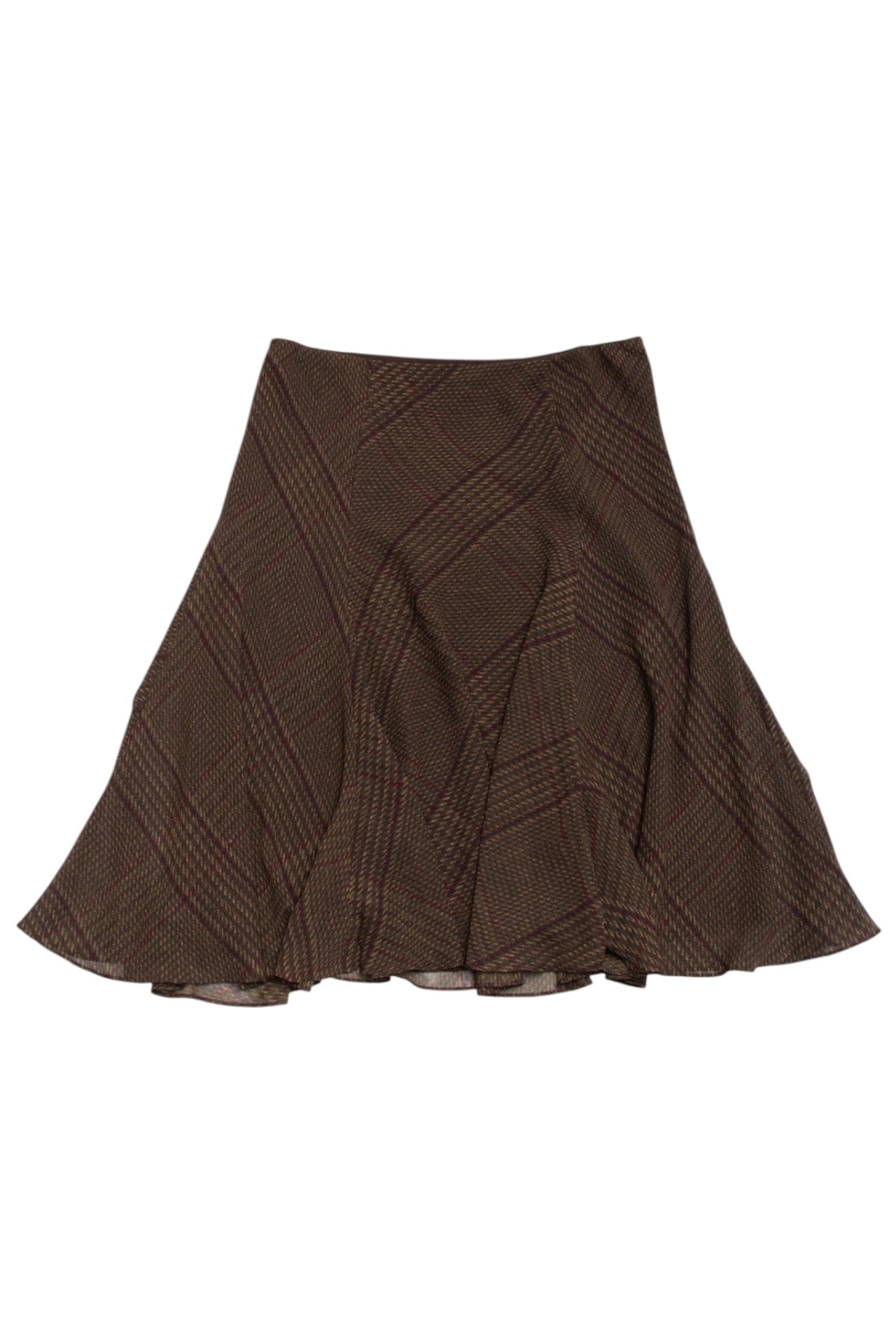 #123 American Living plaid midi skirt | c. 162 | size 8/10