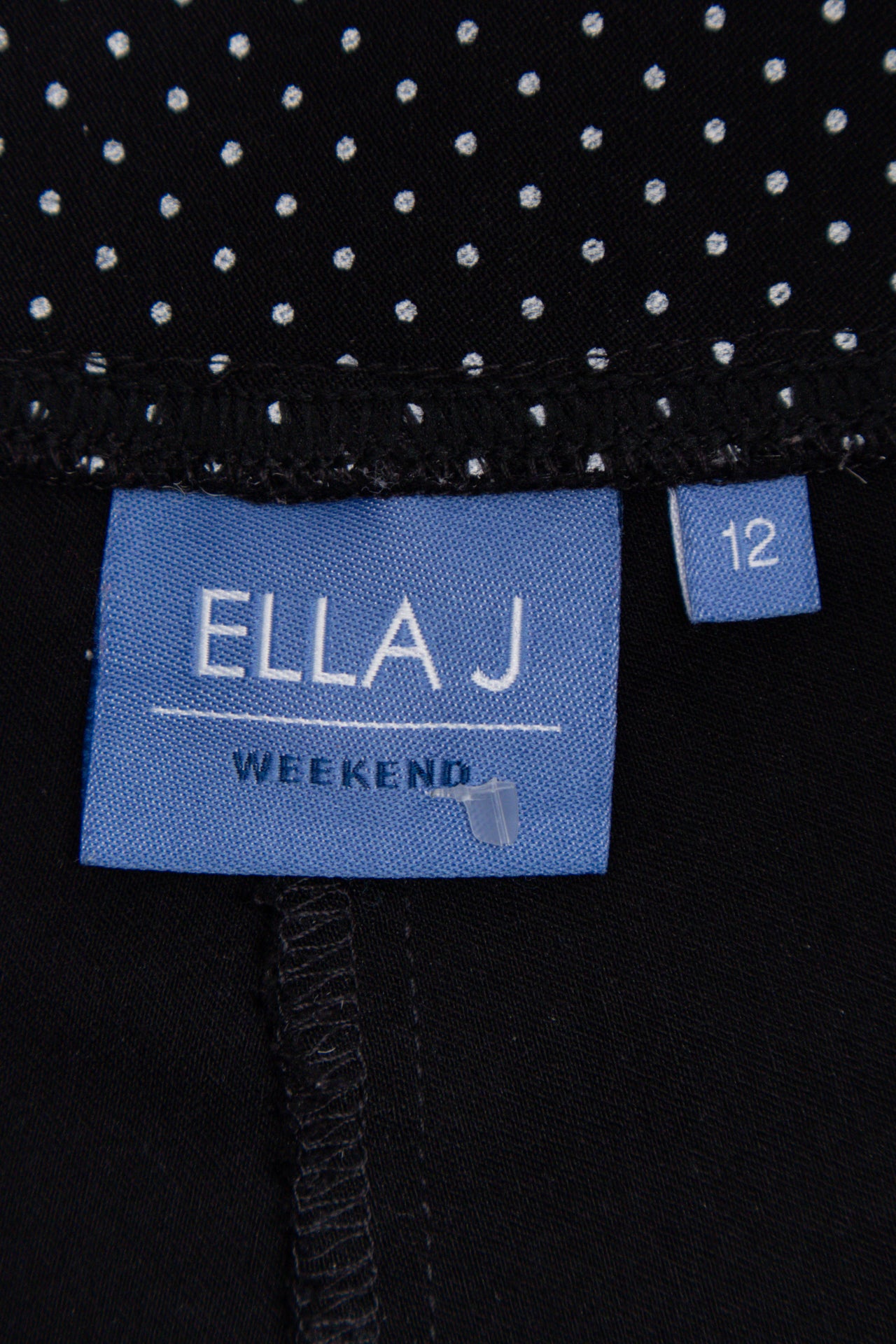 #131 Ella J polka dot capri pants | c. 162 | size 8