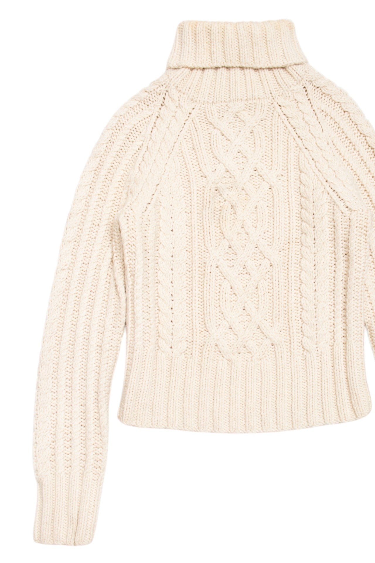 #140 Express cream cable knit jumper | c. 162 | size 8