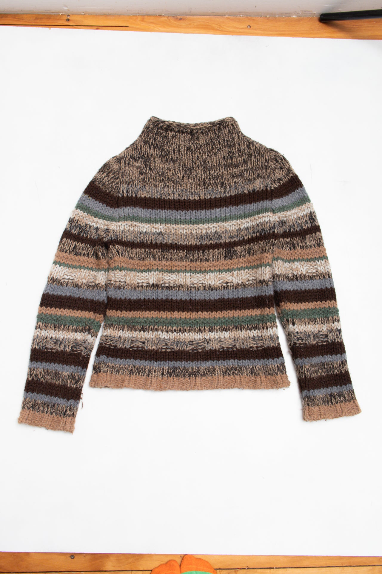 #141 Onyx Italian wool alpaca blend jumper | c. 162 | size 10