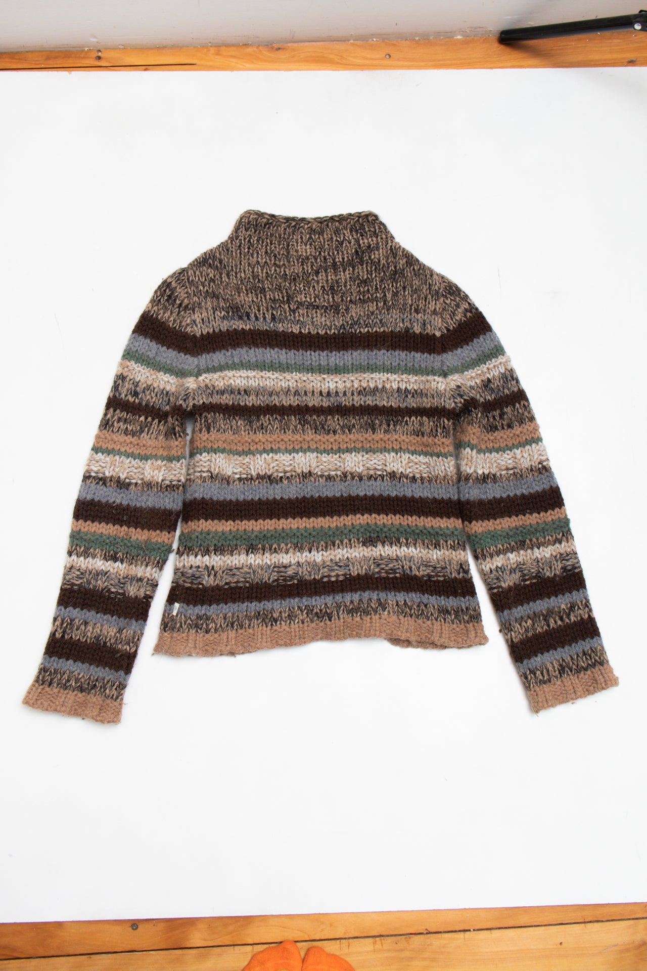 #141 Onyx Italian wool alpaca blend jumper | c. 162 | size 10