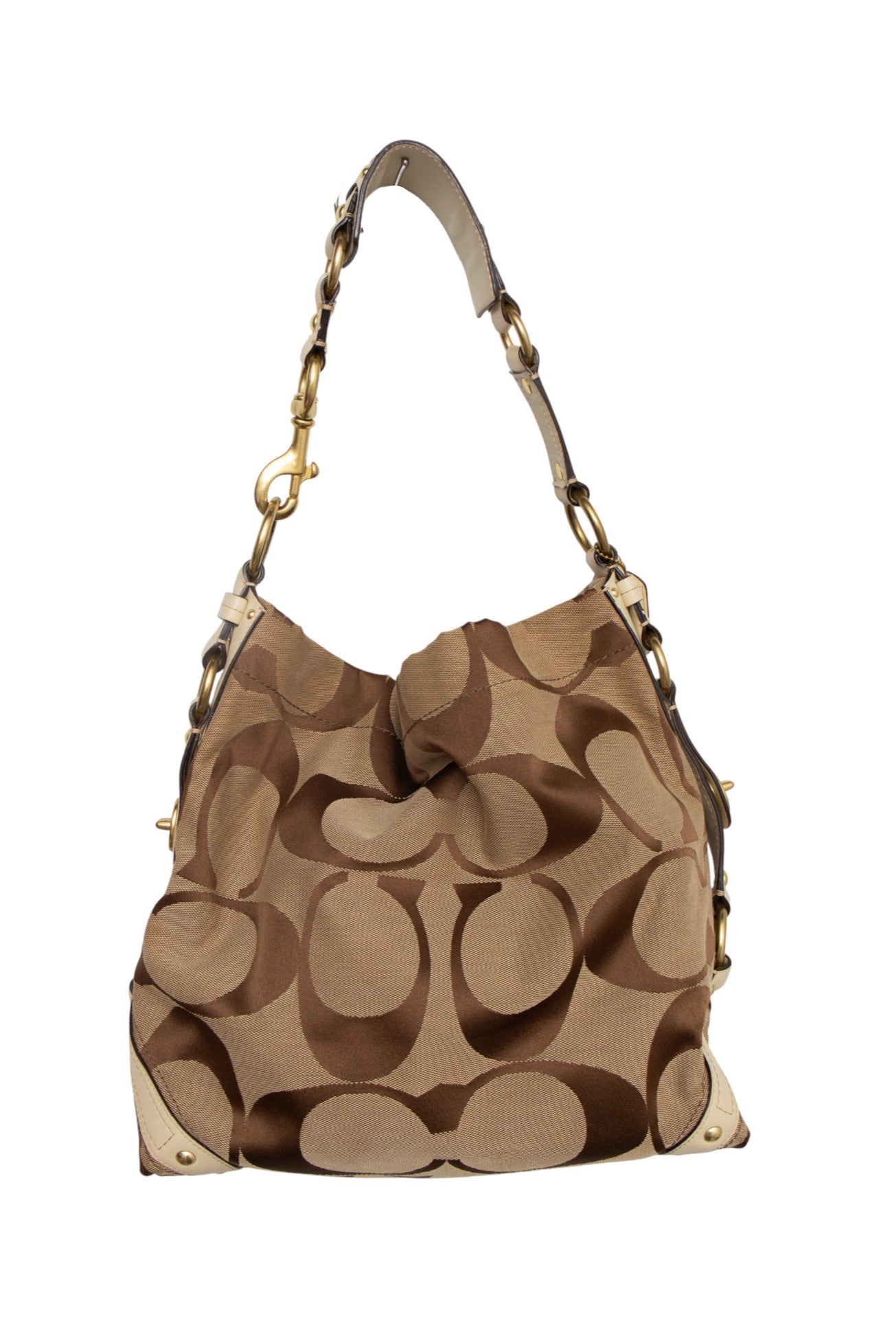 #207 Coach Shoulder Bag Brown | c. 171