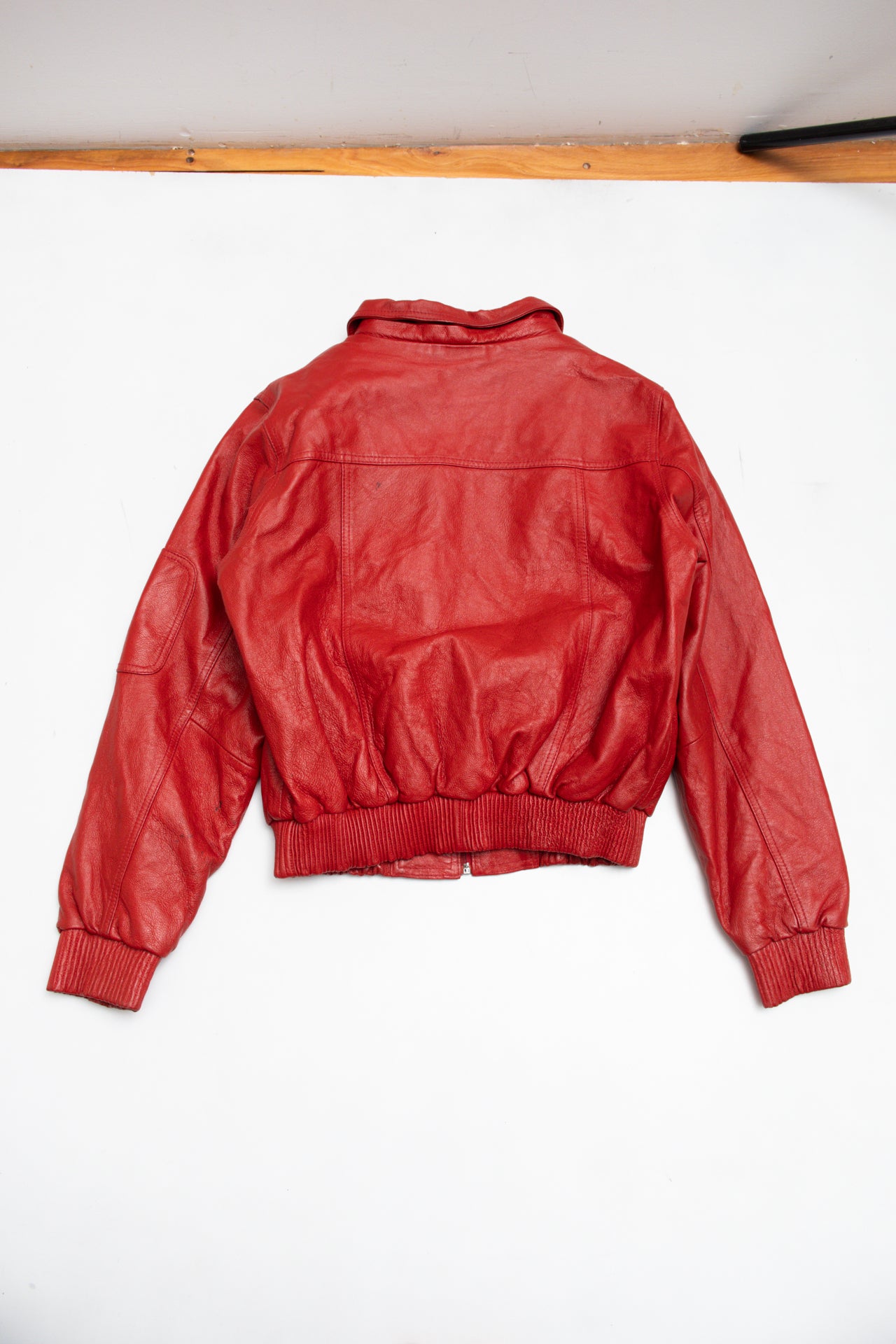#145 Desert Well red leather jacket | c. 162 | size 8/10
