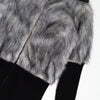#146 Bershka faux fur zipped jacket | c. 162 | size 6/8