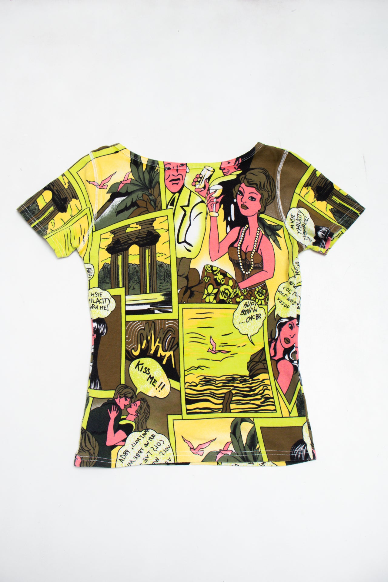 #151 Louis FD comic style baby tee | c. 162 | size 8