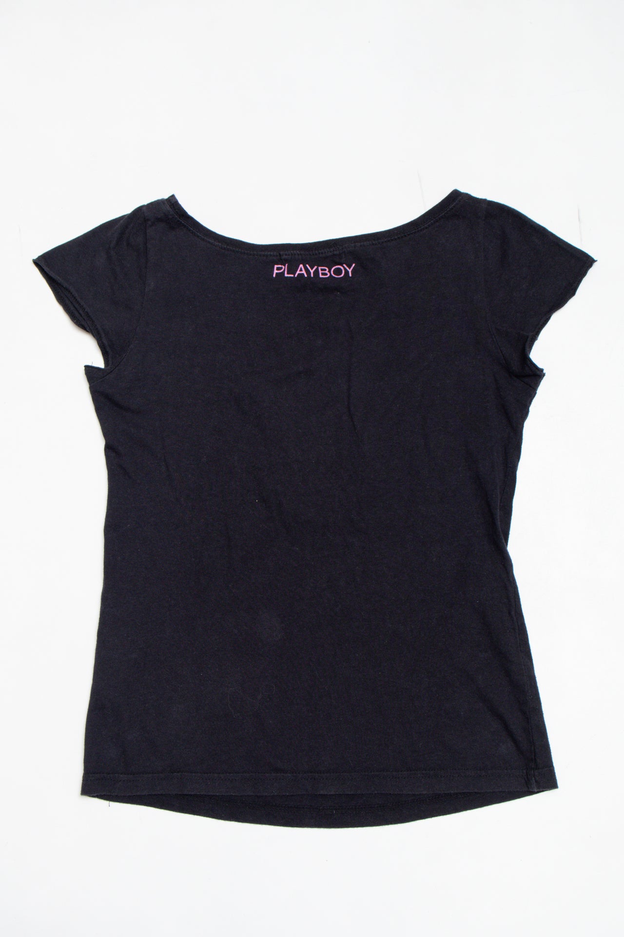 #154 Patch work bunny Playboy tee | c. 162 | size 8