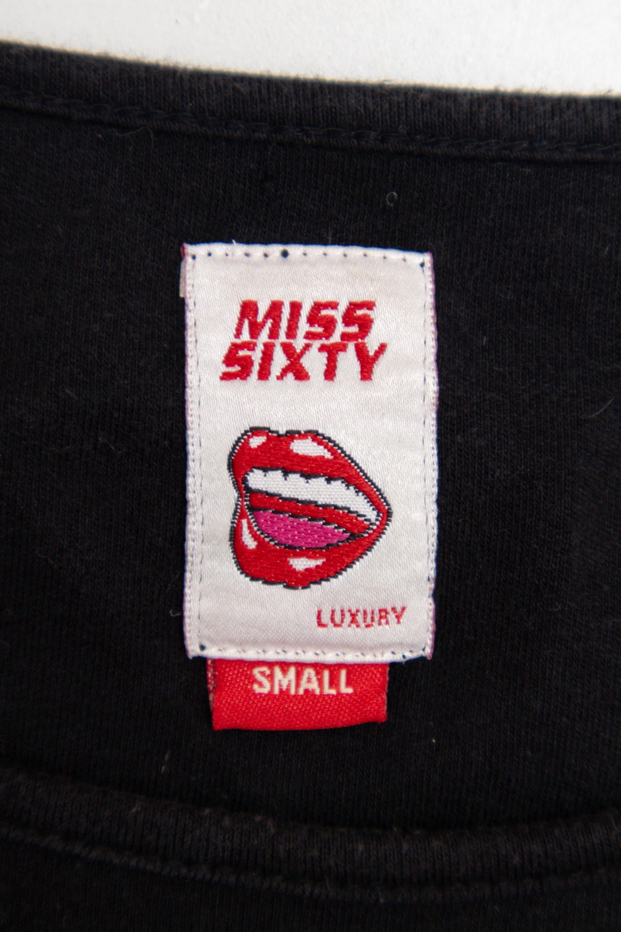 #160 Miss Sixty embroidered peace tank | c. 162 | size 8
