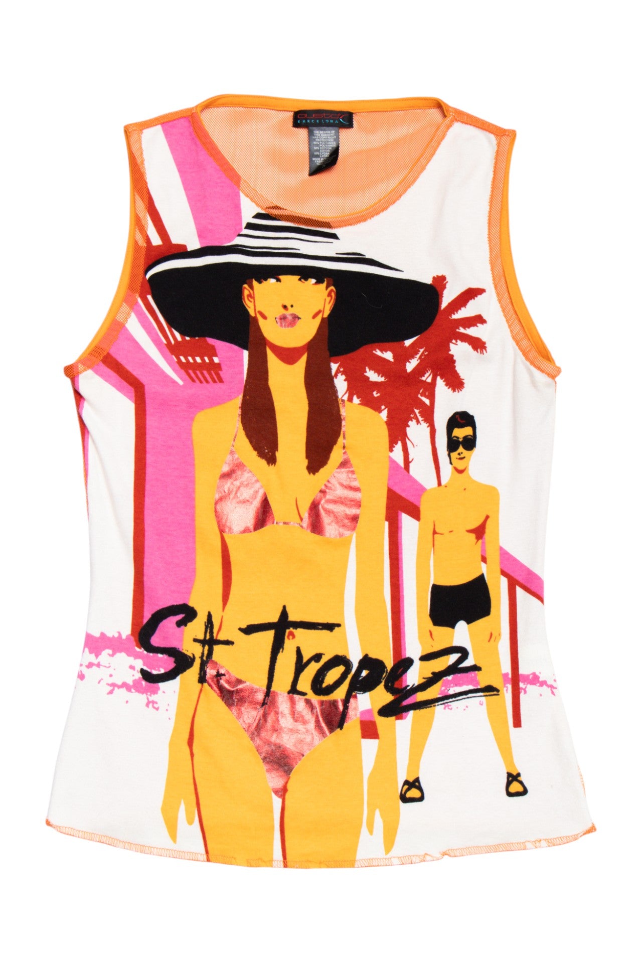 #161 Custo Barcelona St tropez Tank | c. 162 | size 10