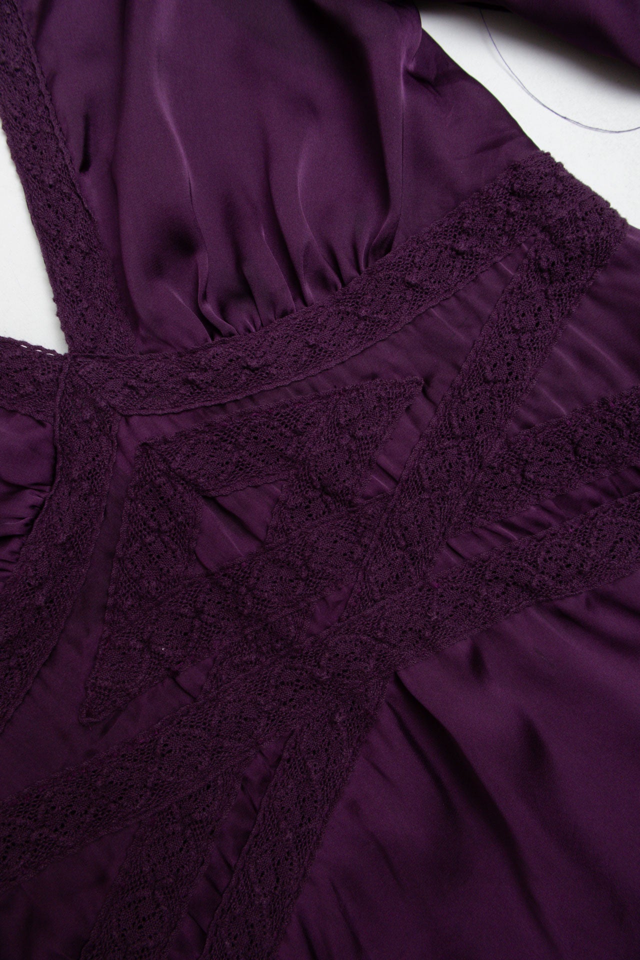#51 Purple Silky Long Sleeve | C. 149 | Size 6