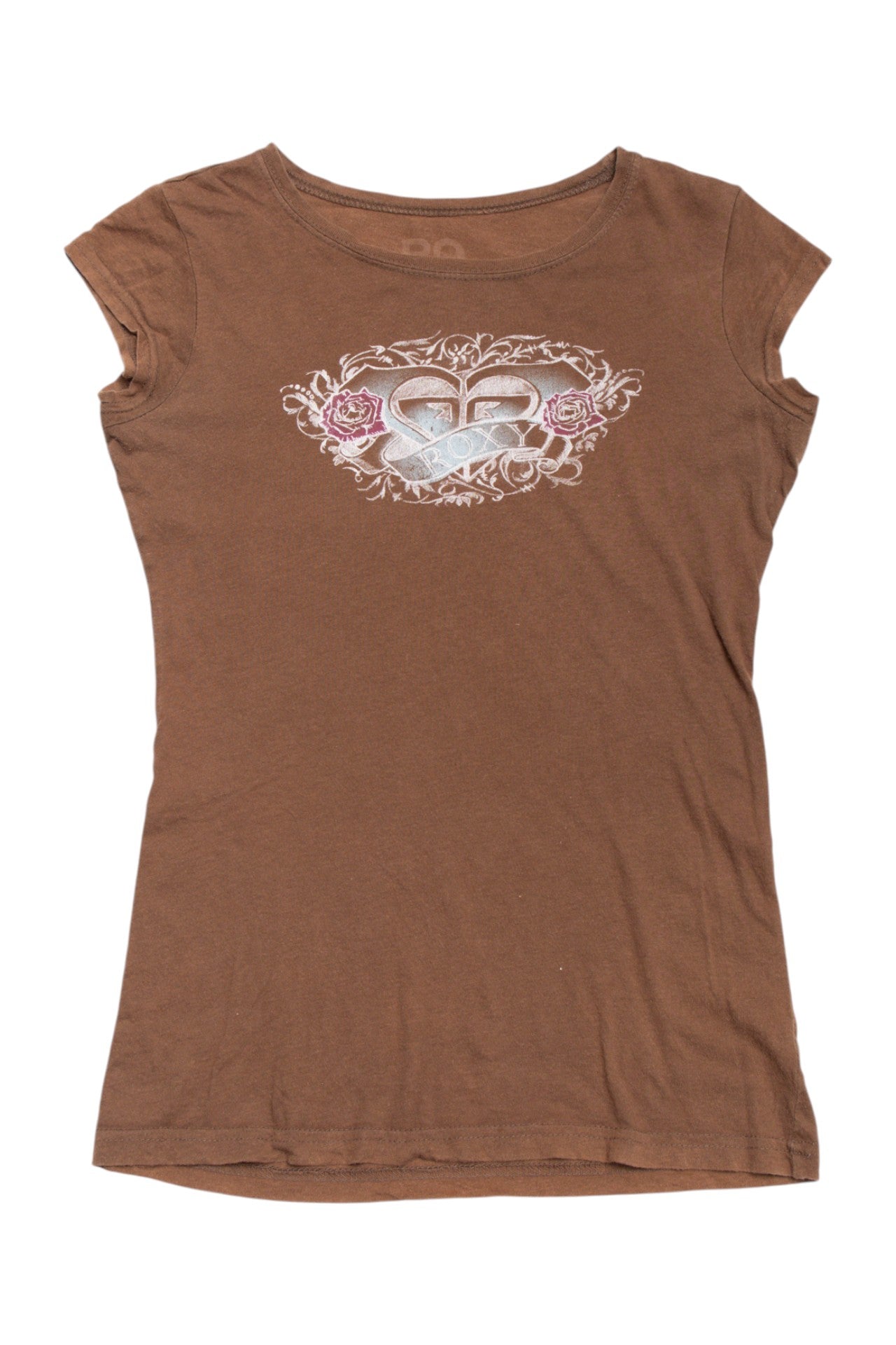 #171 Roxy tattoo style cotton tee | c. 162 | size 8