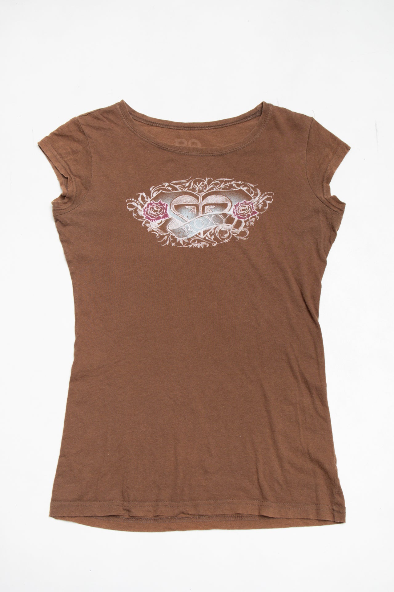 #171 Roxy tattoo style cotton tee | c. 162 | size 8