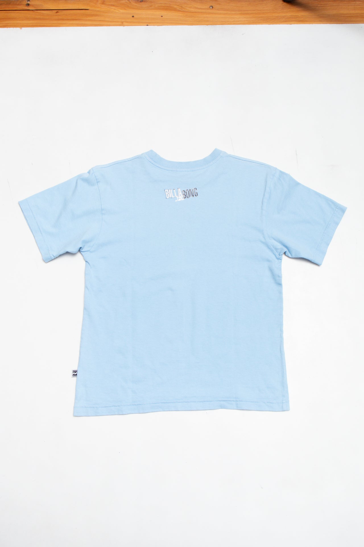 #172 Billabong cotton blue tee | c. 162 | size 8