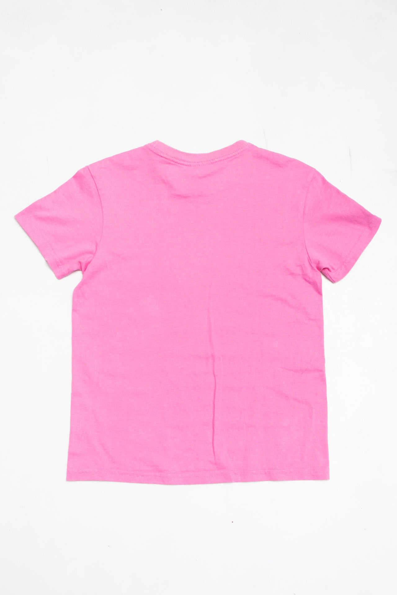 #174 Roxy pink glitter print tee | c. 162 | size 6