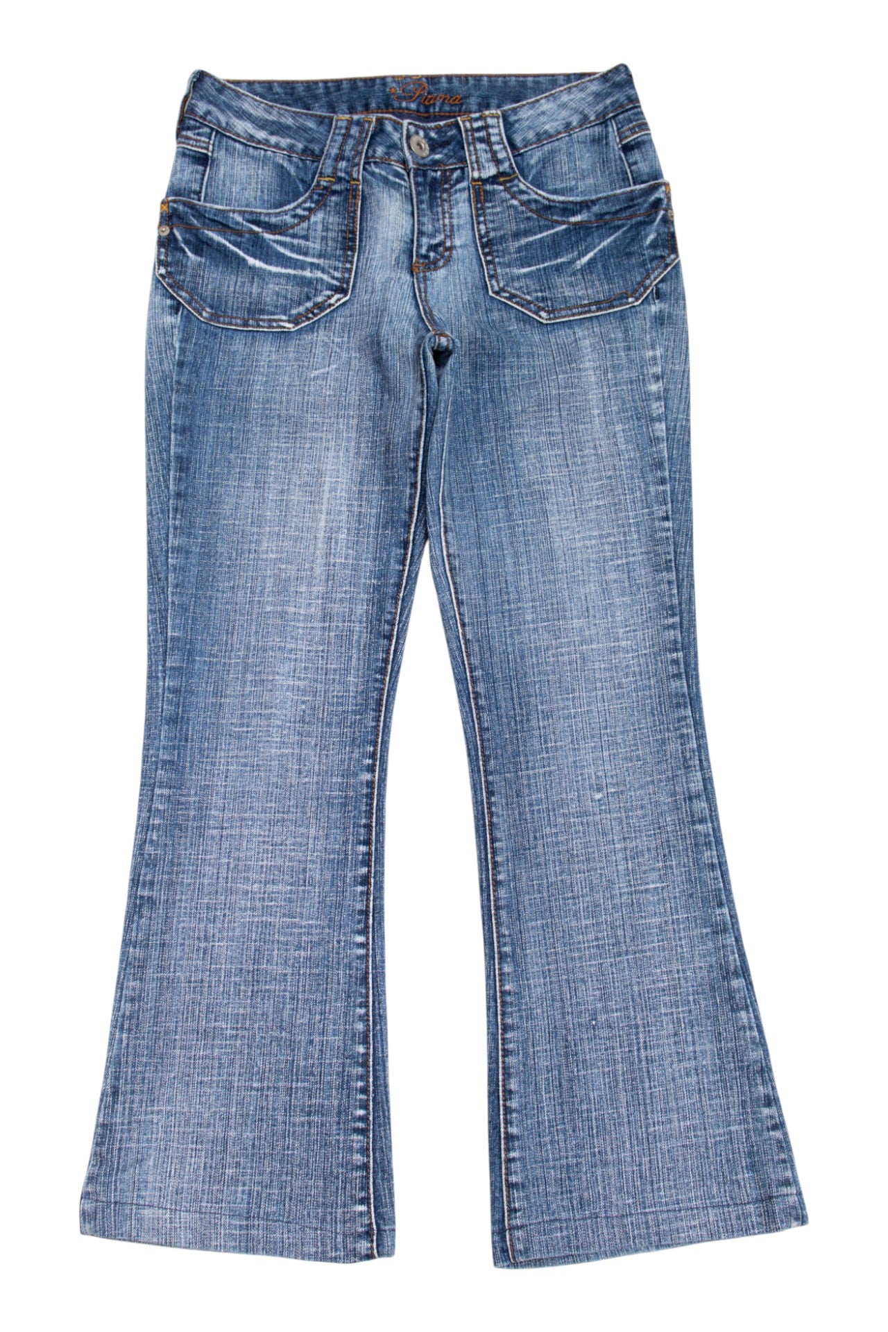 #184 Piama denim blue wash jeans | c. 162 | size 6