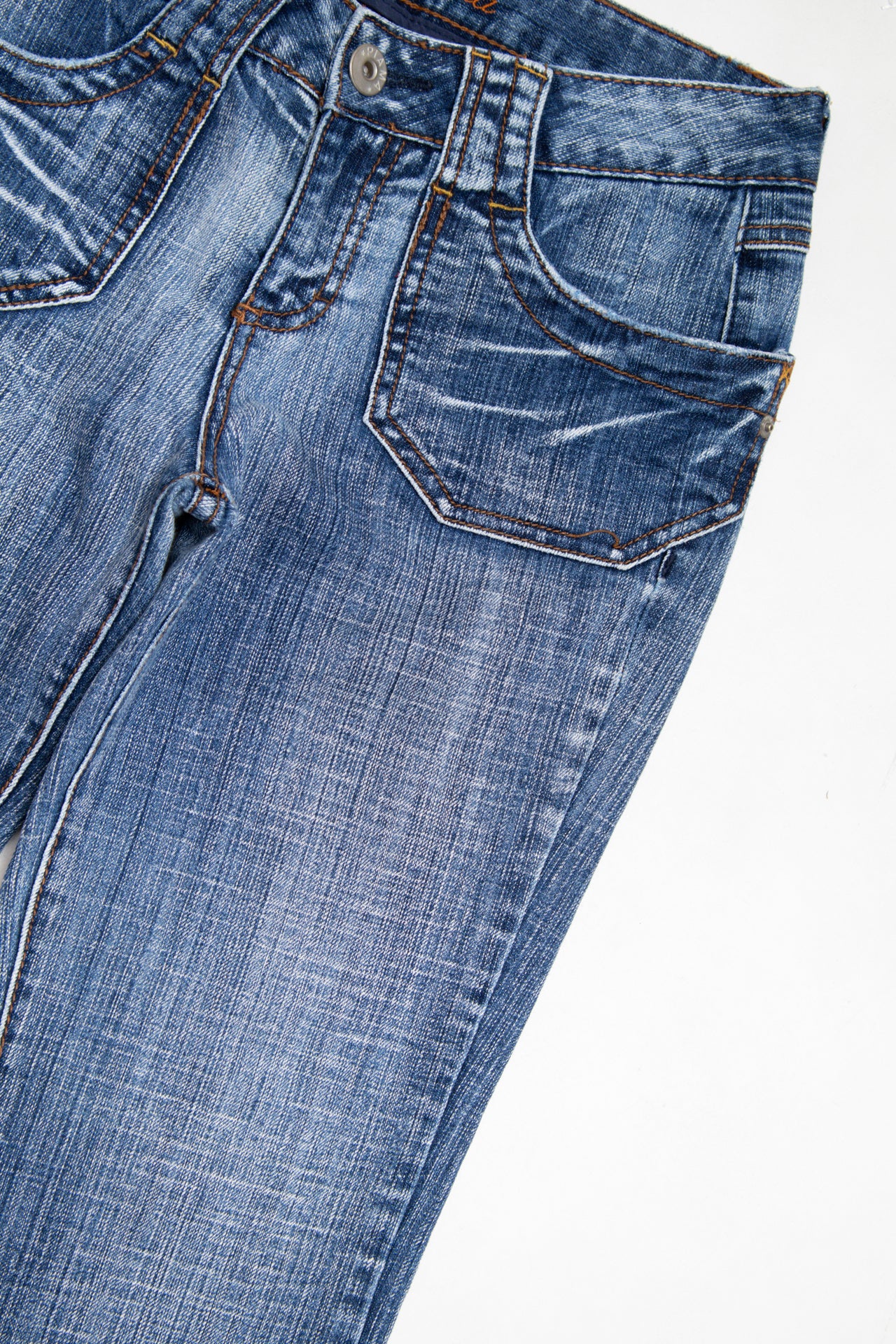 #184 Piama denim blue wash jeans | c. 162 | size 6