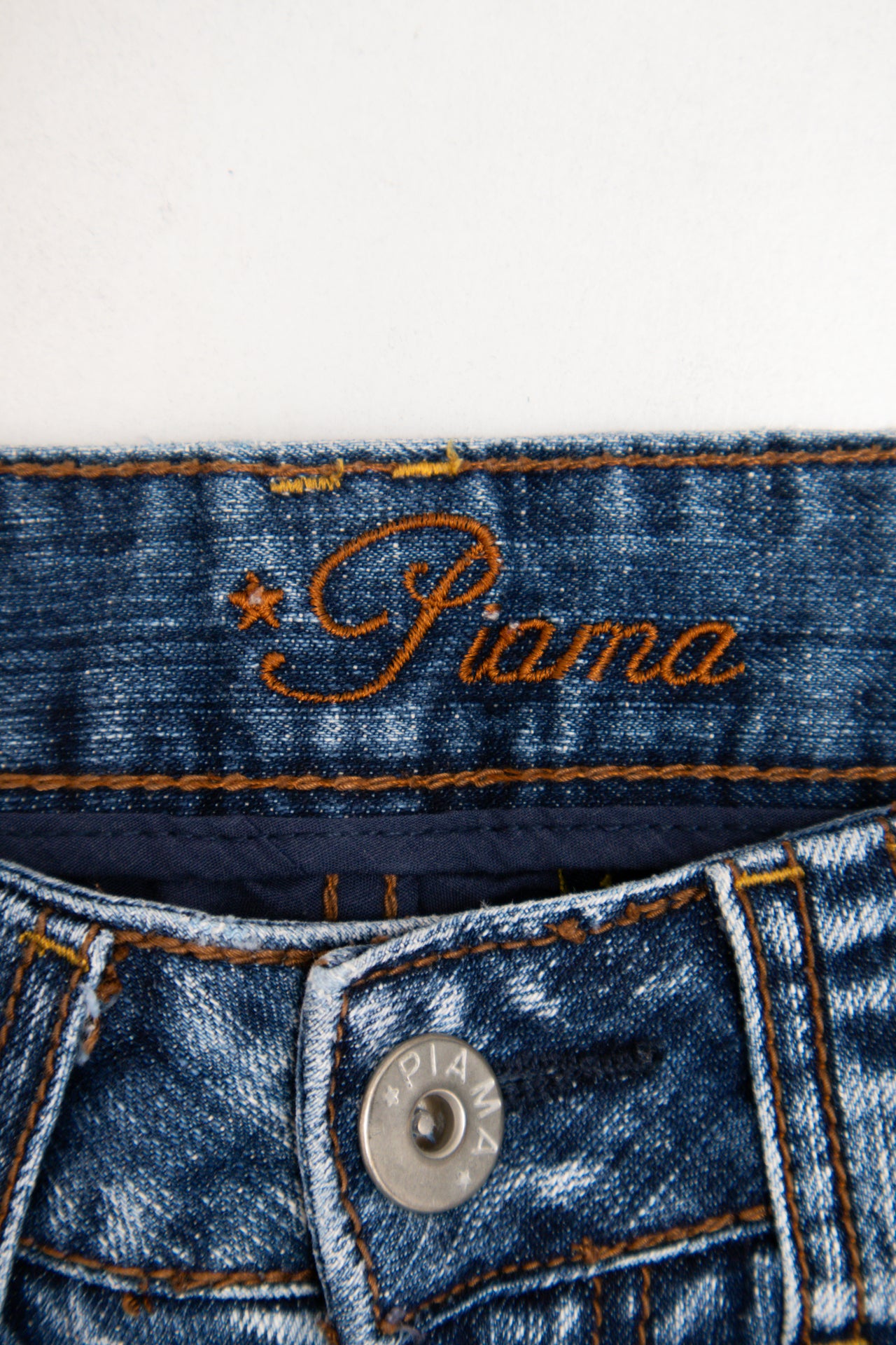 #184 Piama denim blue wash jeans | c. 162 | size 6