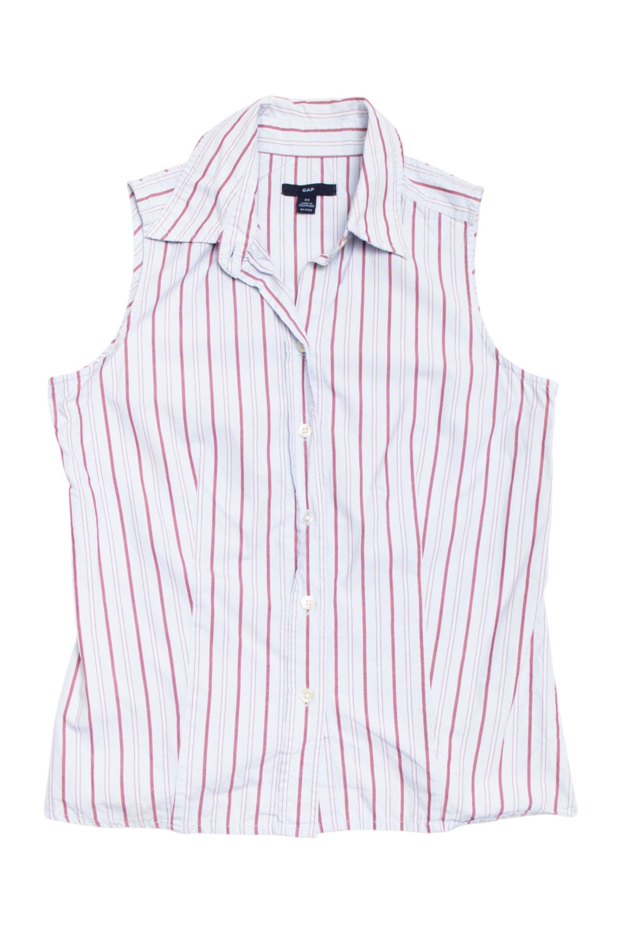 #197 GAP striped button up | c. 162 | size 8