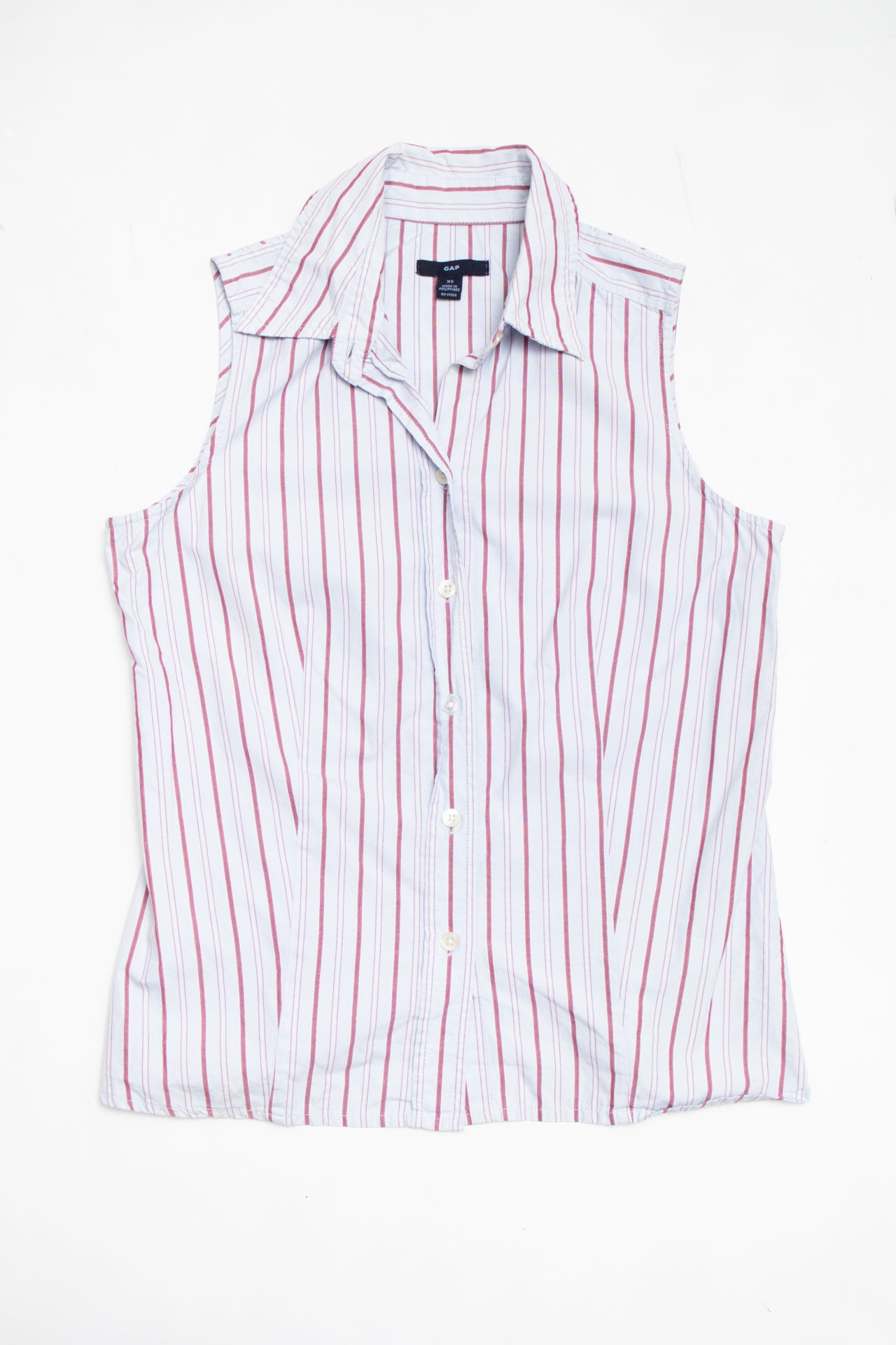 #197 GAP striped button up | c. 162 | size 8