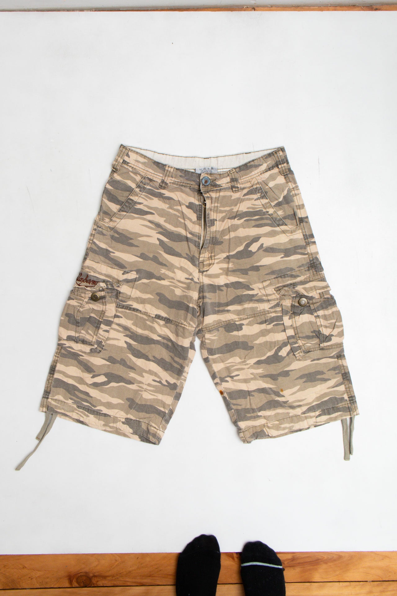 #66 Billabong Camo Jorts | C. 149 | Size 8