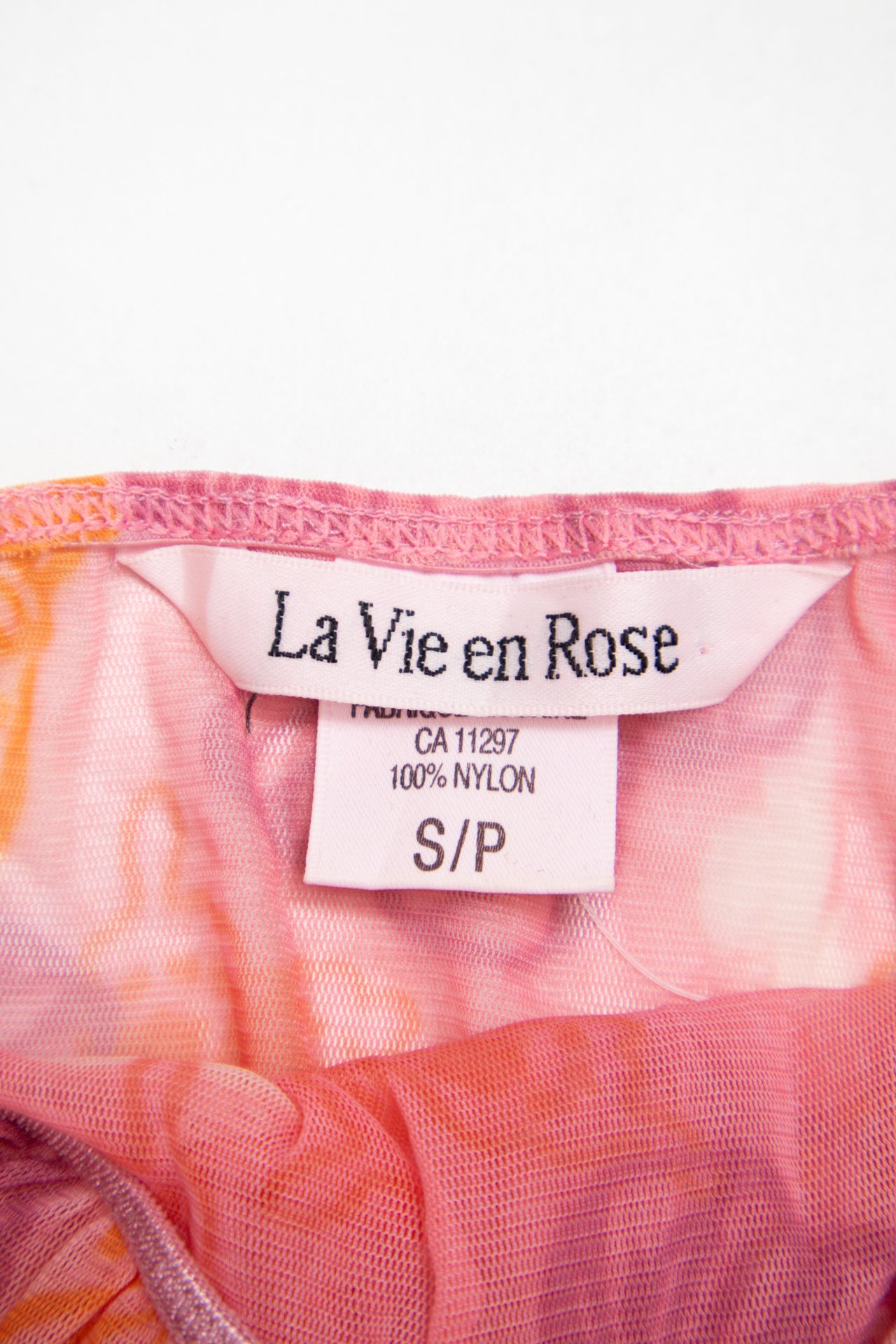#200 La Vie en Rose butterfly mesh cami | c. 162 | size 6/8