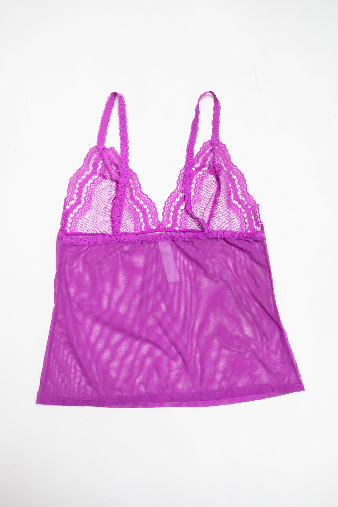 #201 Savage X Fenty purple mesh cami | c. 162 | size 8