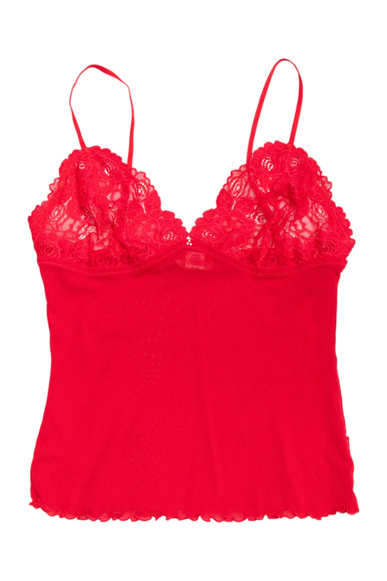 #204 La Senza red lace cami | c. 162 | size 8