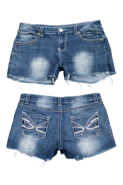 #174 Rue 21 Shorts Blue | c. 203 | Size 8
