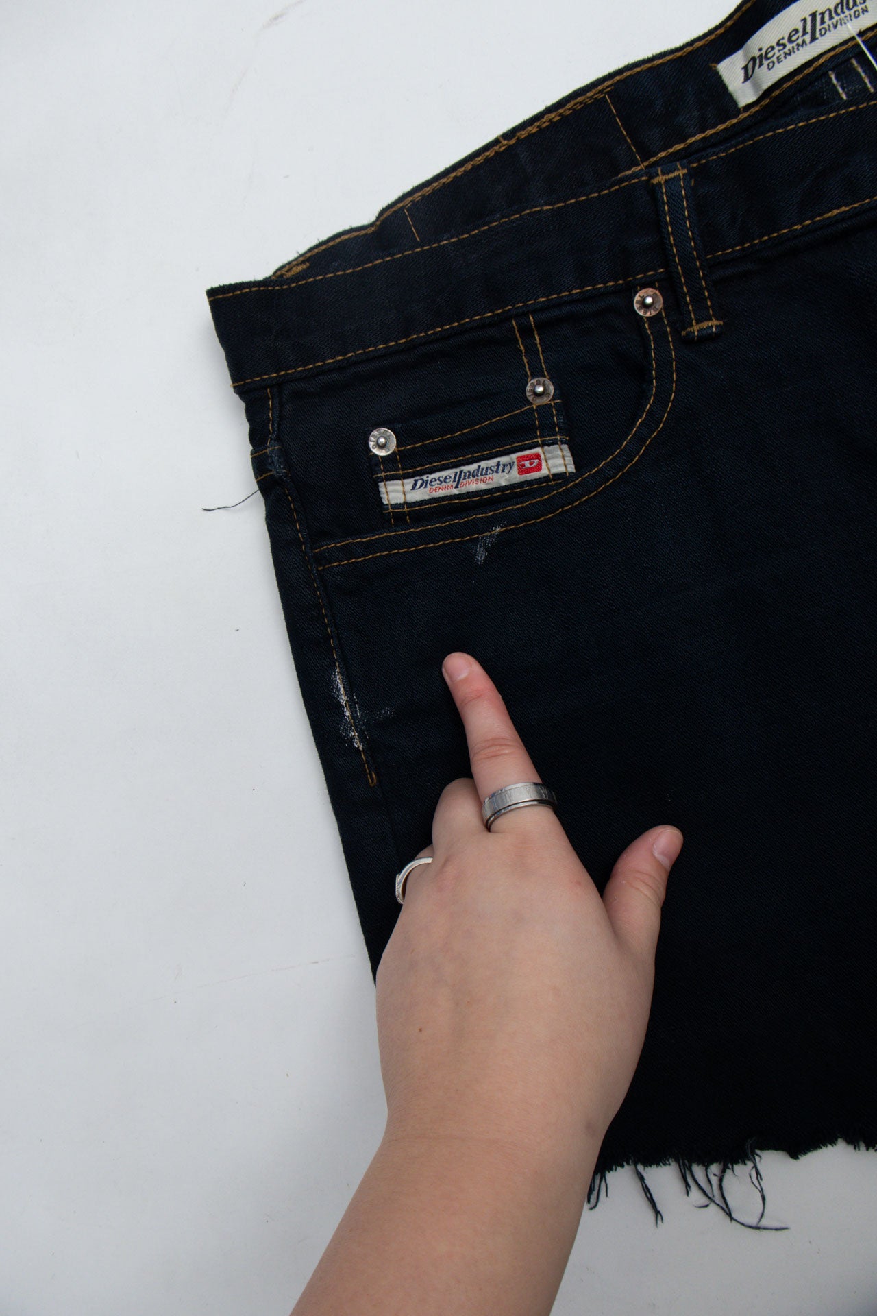 #05 Diesel Denim Mini | Shes The Man | Size 12/14